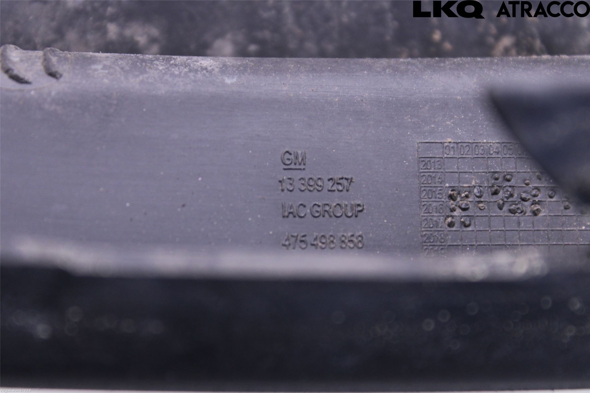 Opel CORSA E 15-19 Grilldel Venstre