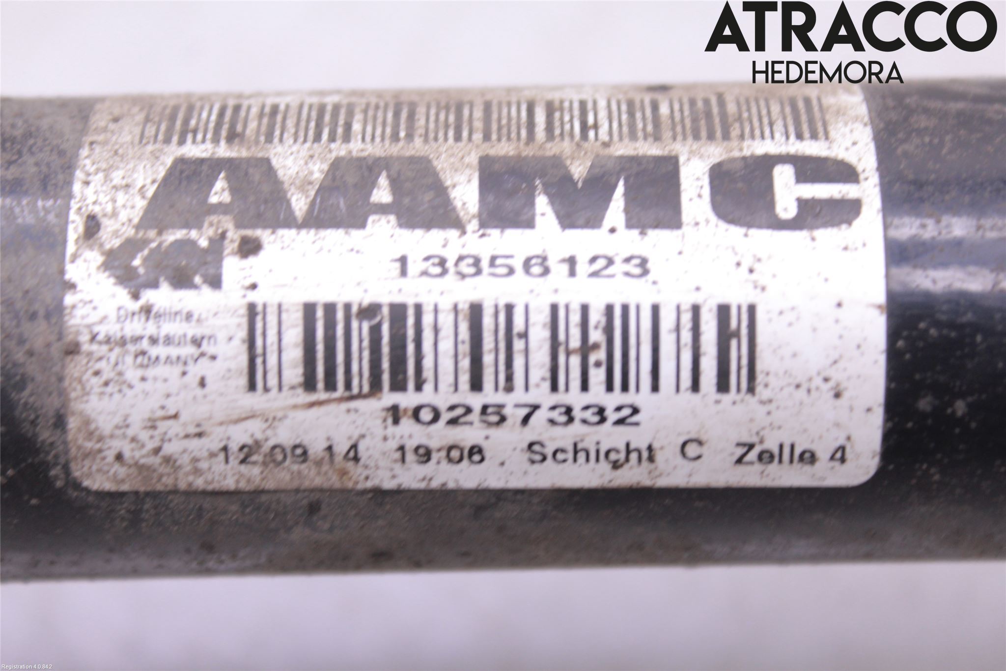 Opel ASTRA J 10-15 Drivaksel Foran Kompl Høyre