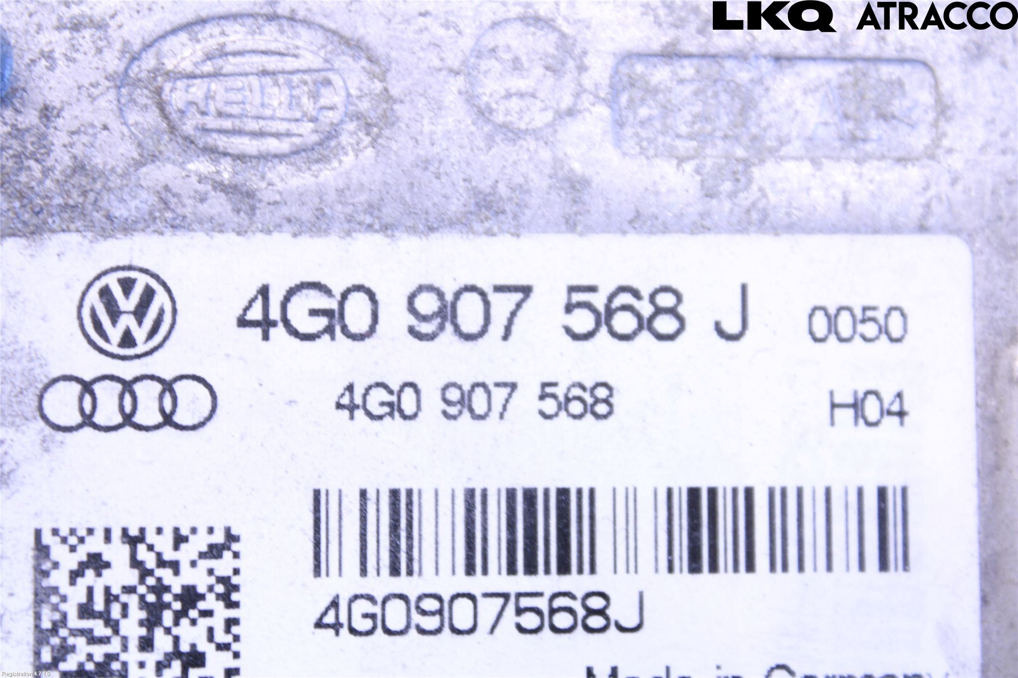 Audi A7/S7 4G 11-17 Sensor Kollisjonsbeskyttelse