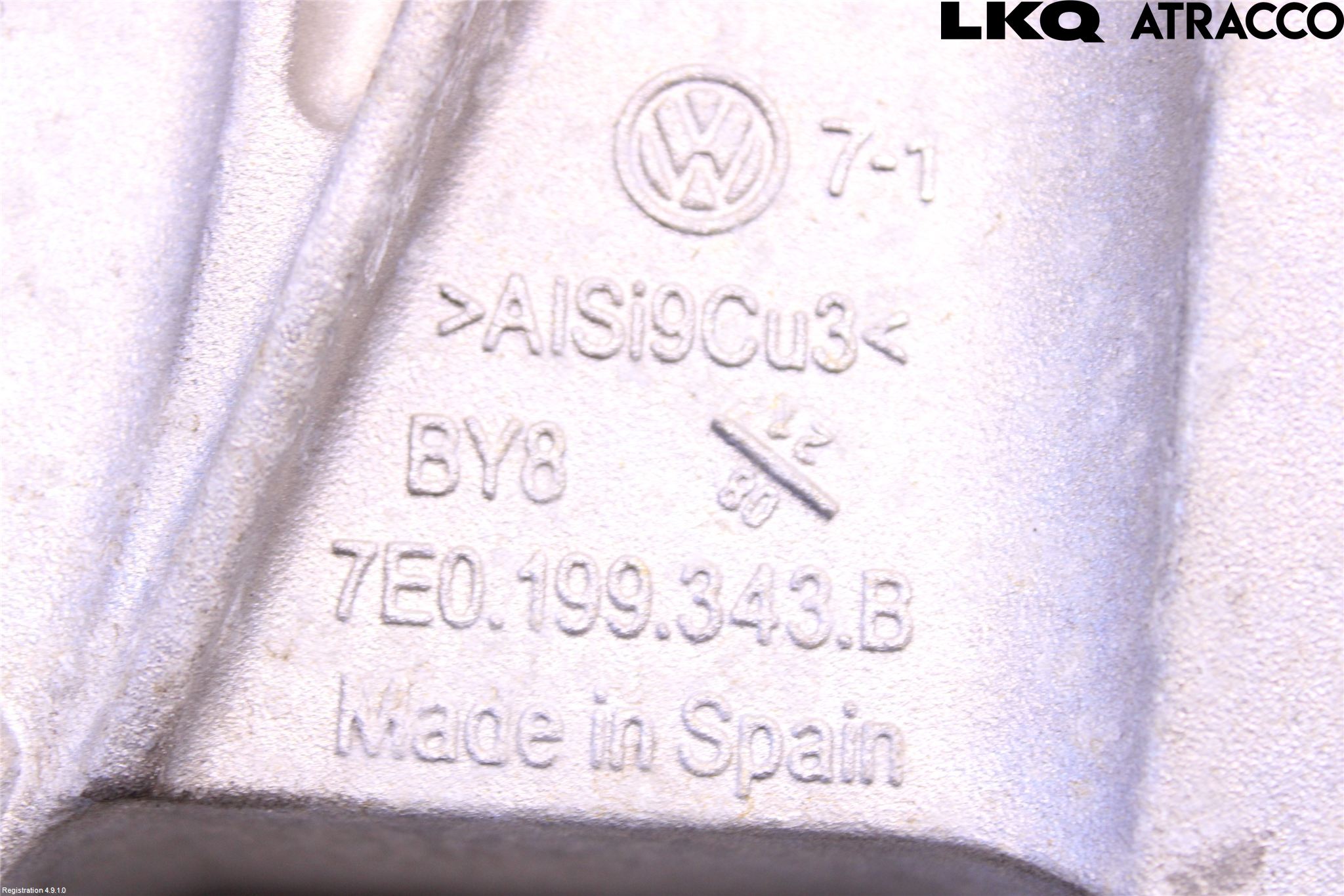 Volkswagen VW TRANSP/CARAVELLE (T6) 16-22 Motor Feste Stål-Alu