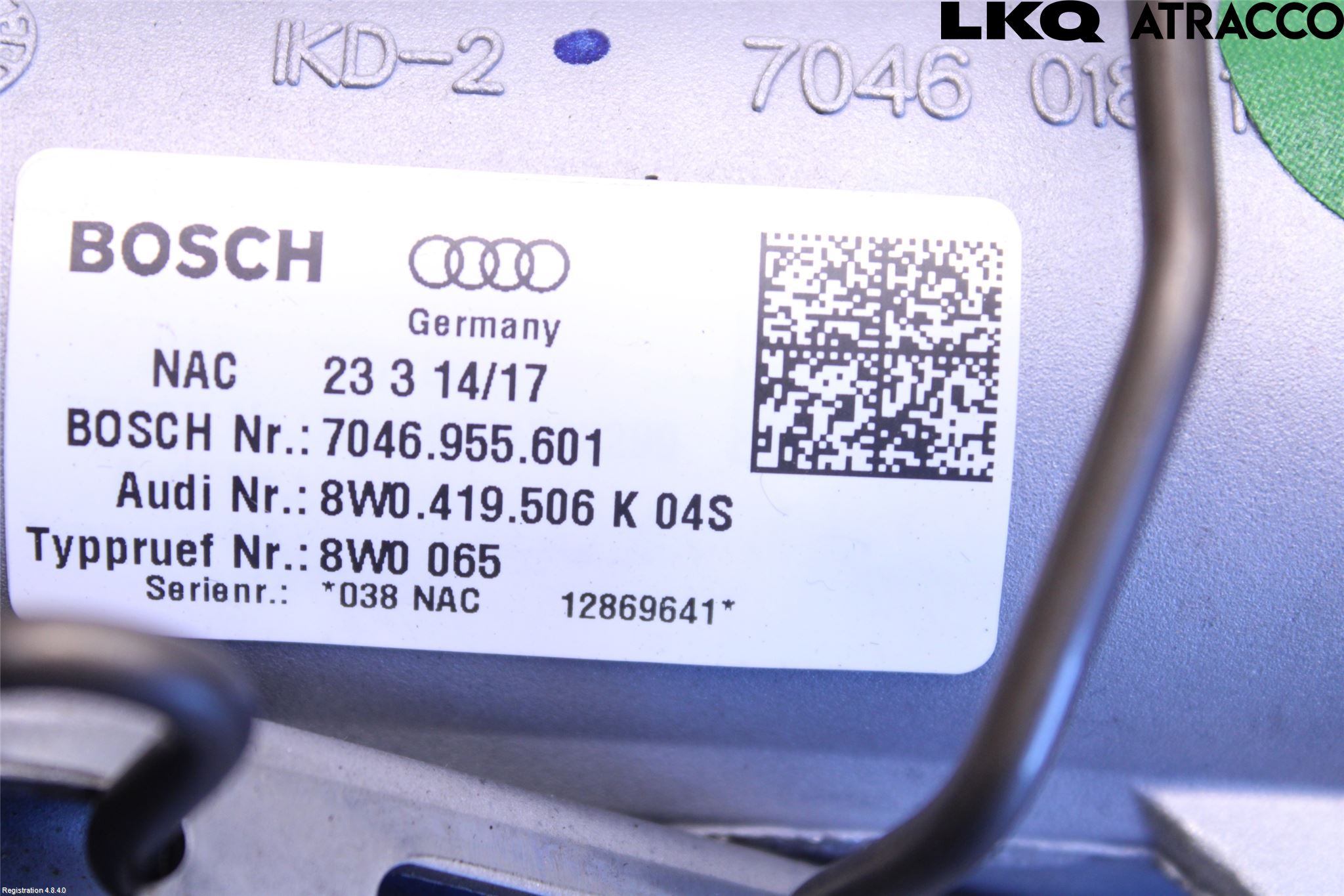 Audi A5 17- Rattakselaggregat Justerbart