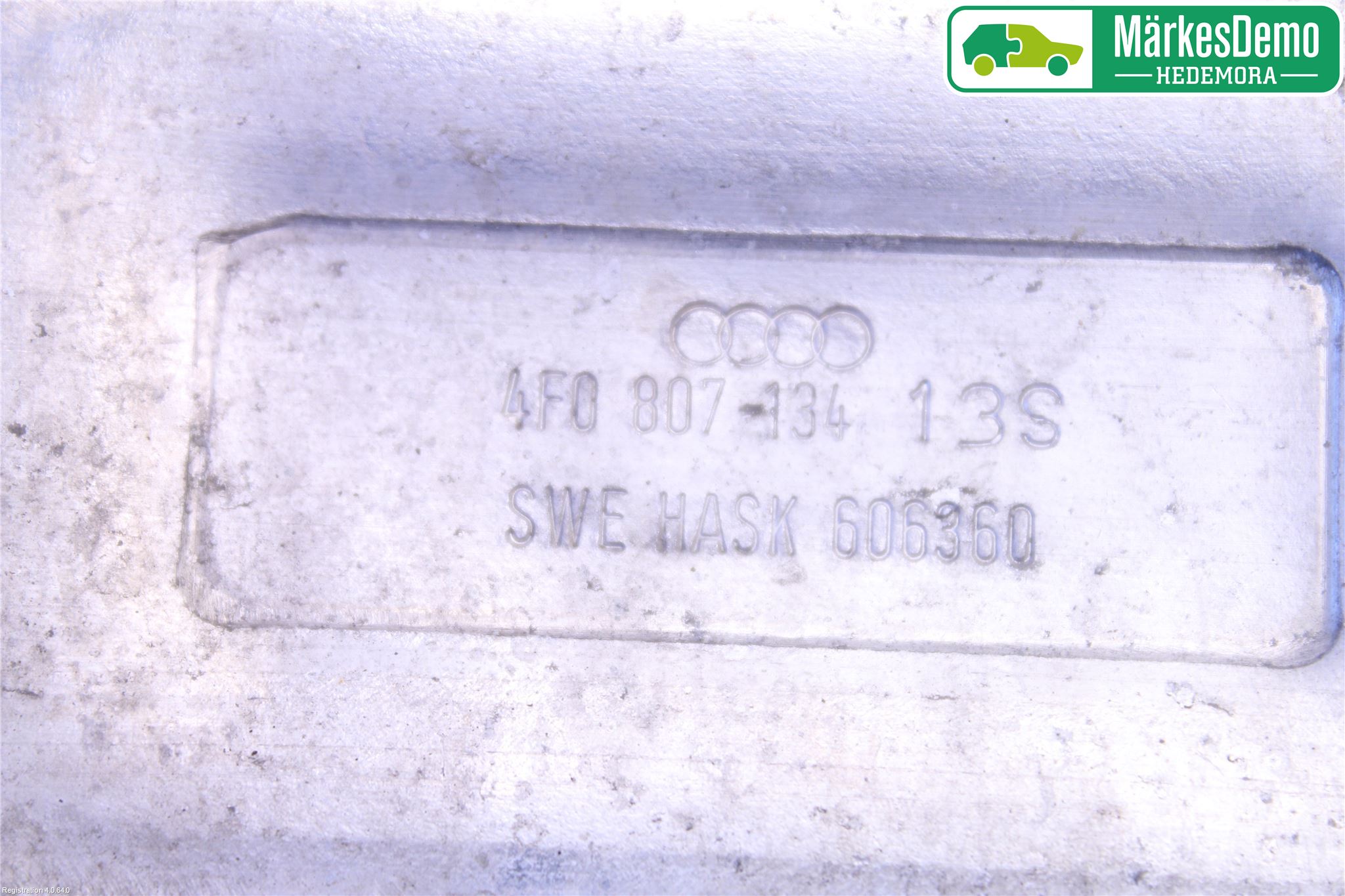 Audi A6/S6     05-11 Støtfanger Foran Feste