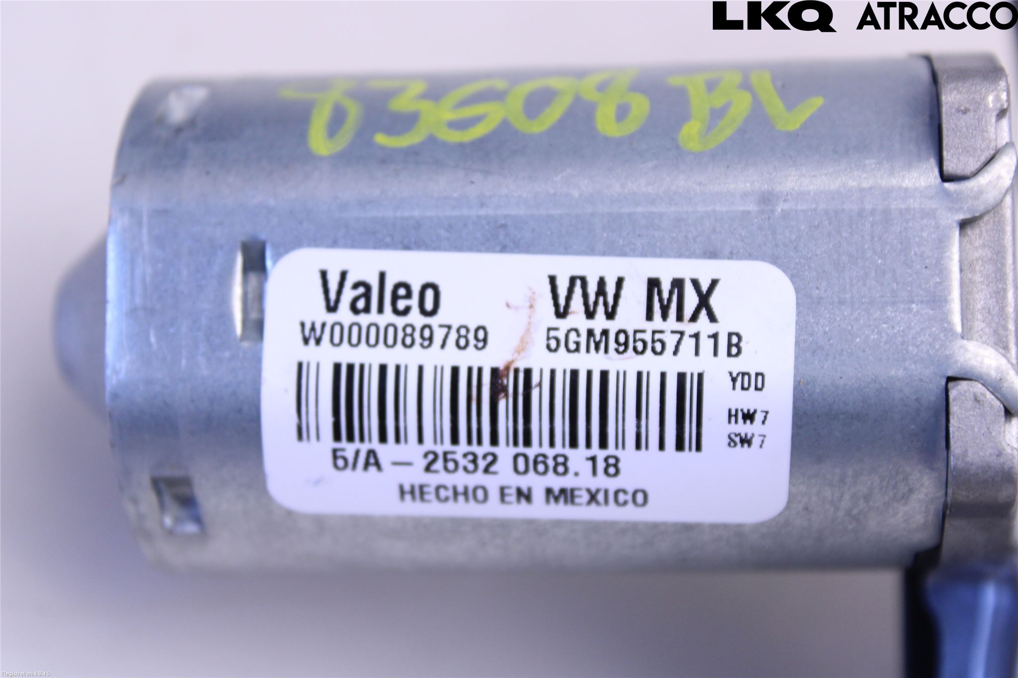 Volkswagen VW TIGUAN 16-24 Viskermotor Bakluke