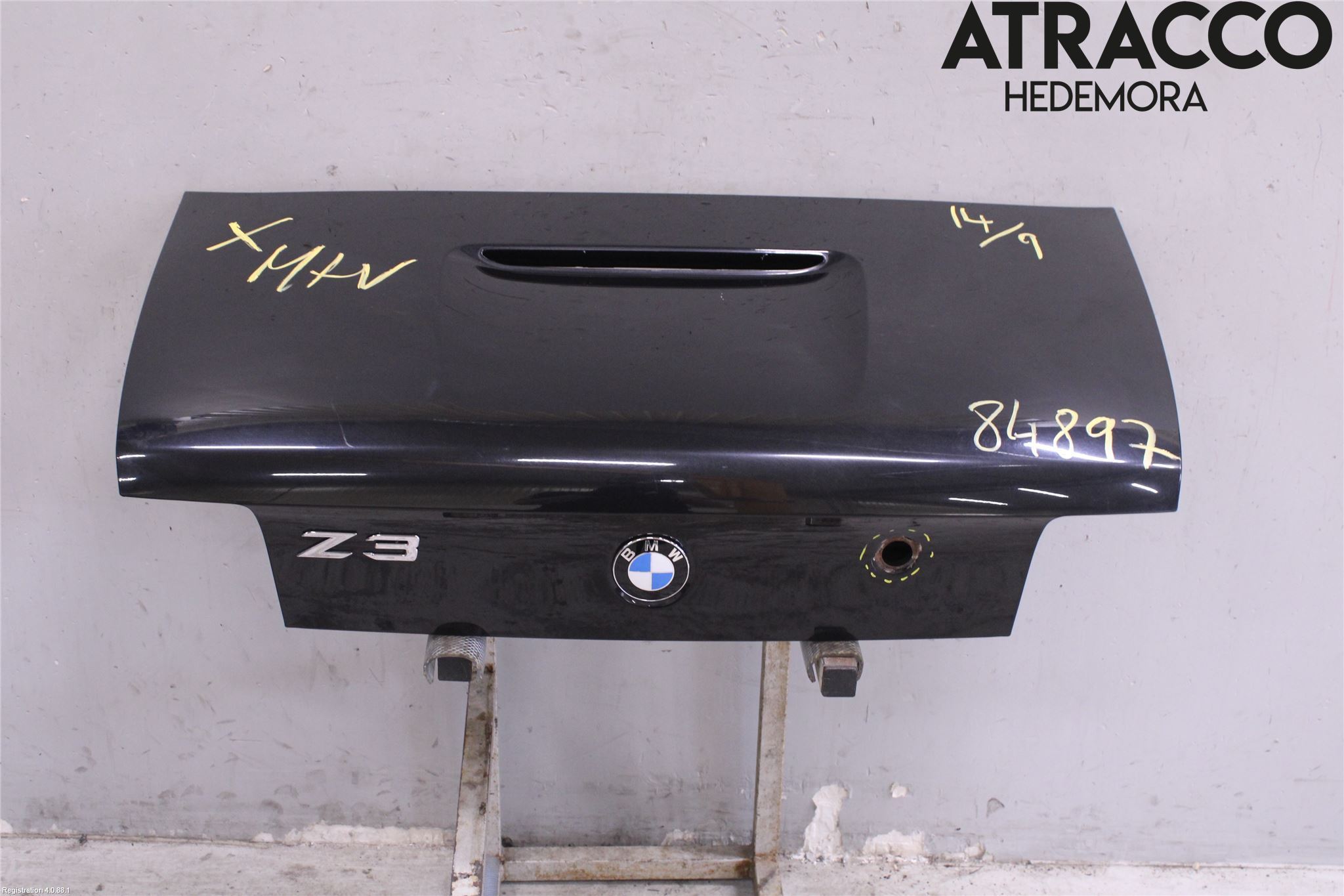 BMW Z3 E36/6    94-02 Bakluke Koffertlokk