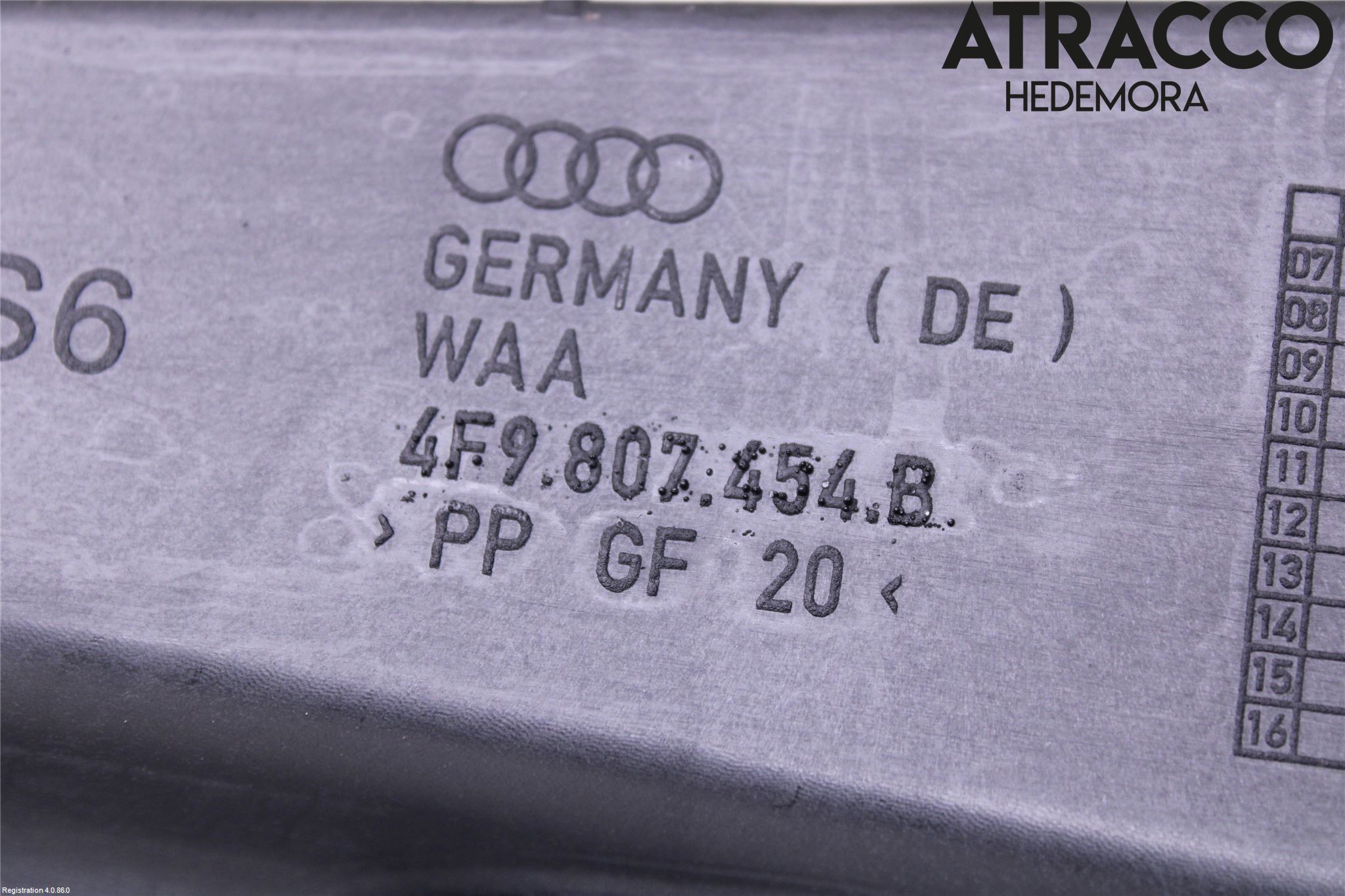 Audi A6/S6     05-11 Støtfangerfeste Bak Høyre