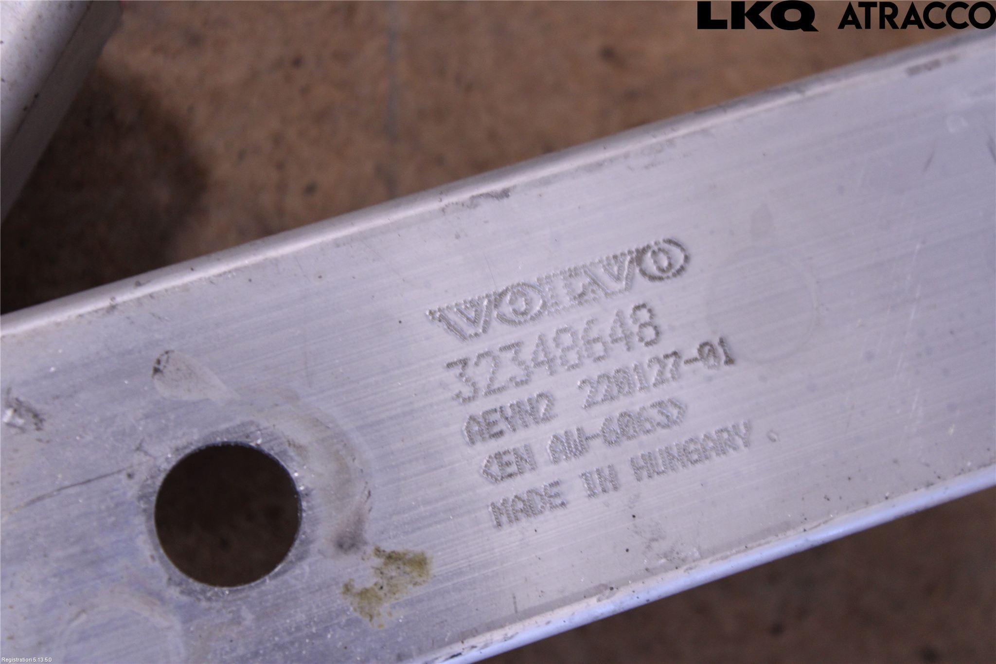 Volvo V60 19- Frontplate Øvre