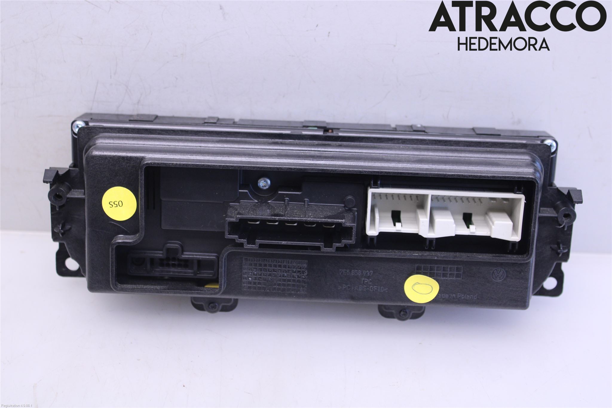 Volkswagen VW TRANSP/CARAVELLE (T6) 16-22 Varme Ac Betjening-Display