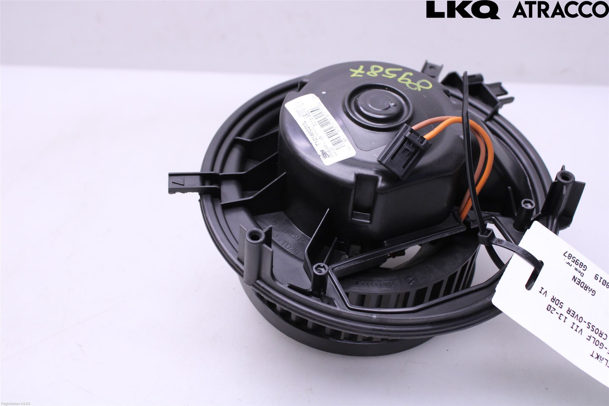 Volkswagen VW GOLF / E-GOLF VII 13-20 Varme Ac Varmeapparatvifte