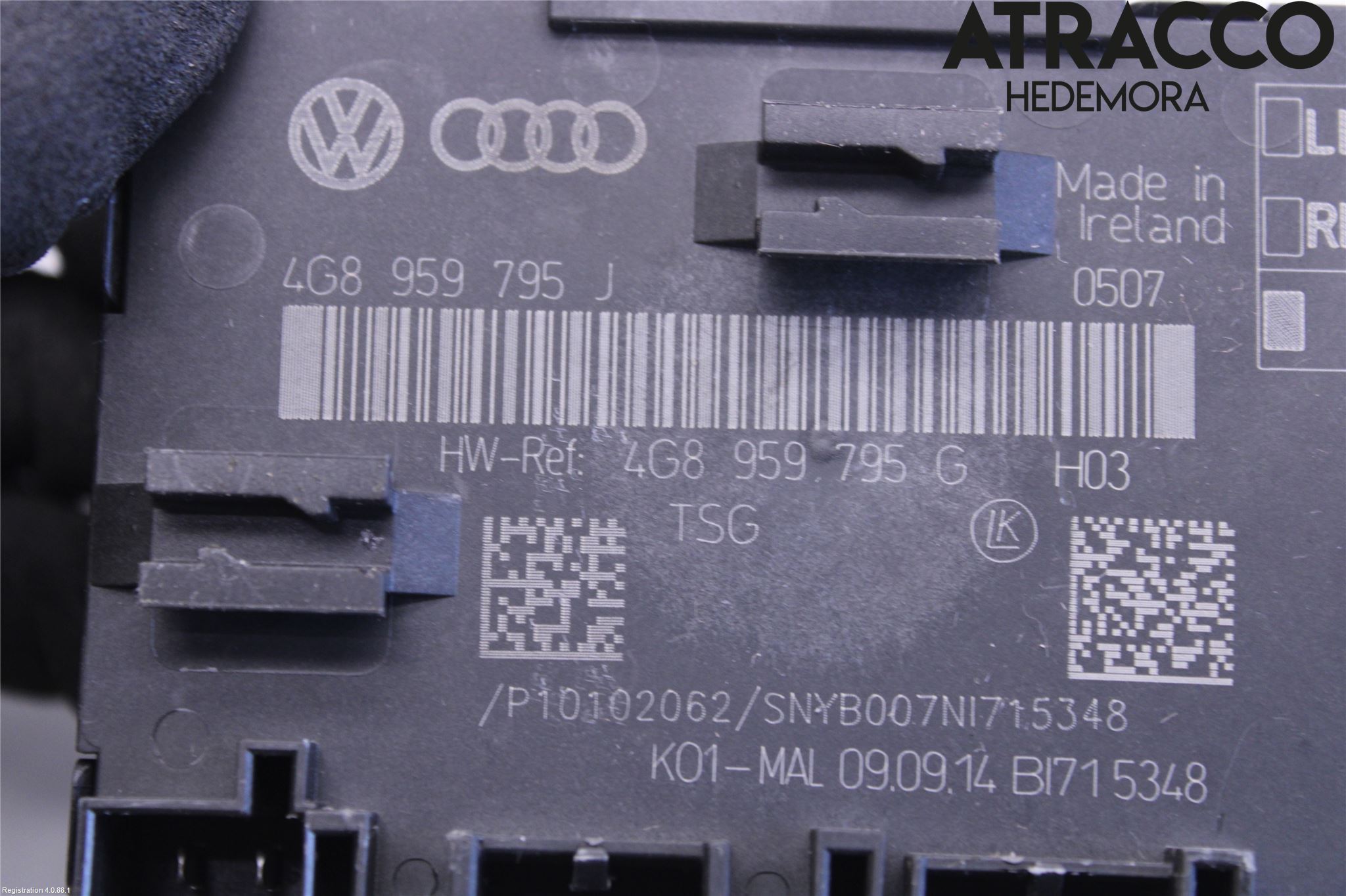 Audi A6/S6 4G 11-18 Styreenhet Dør