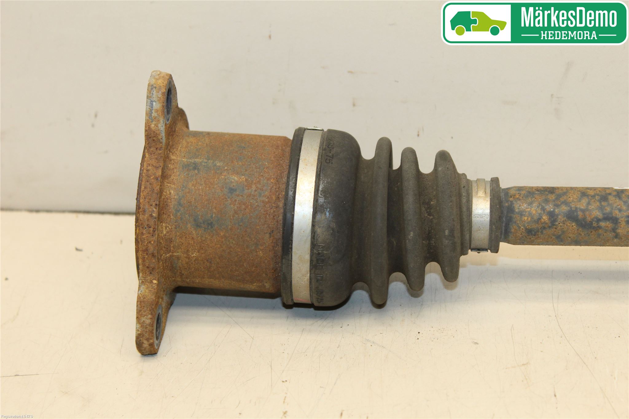 Suzuki SX4 10-13 Drivaksel Bak Kompl Høyre