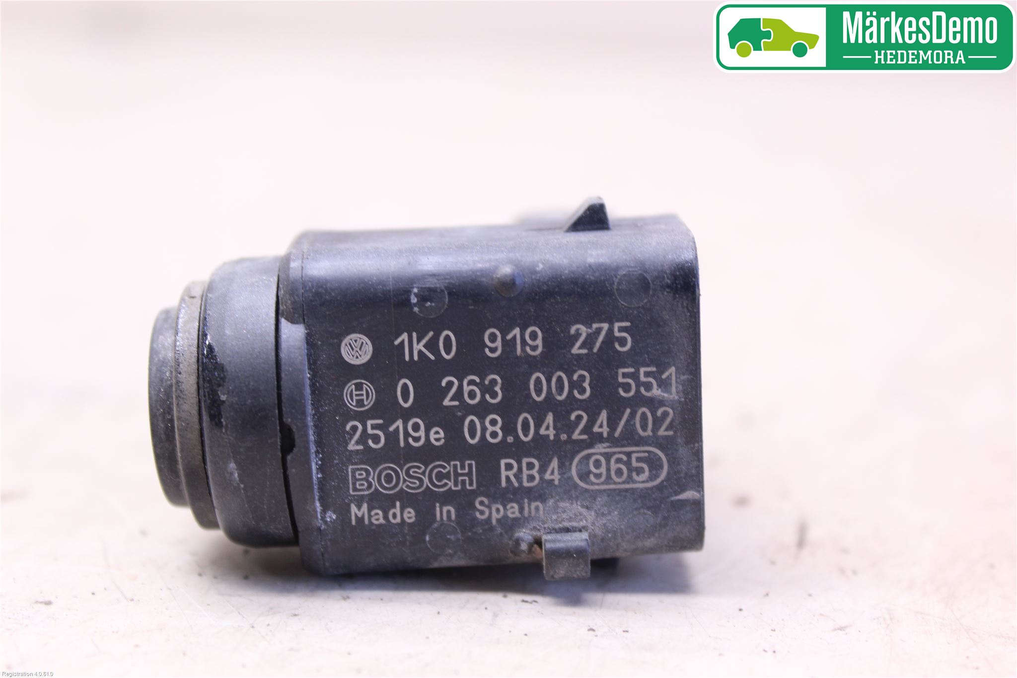 Volkswagen VW GOLF V 04-09 Sensor Ryggesensor