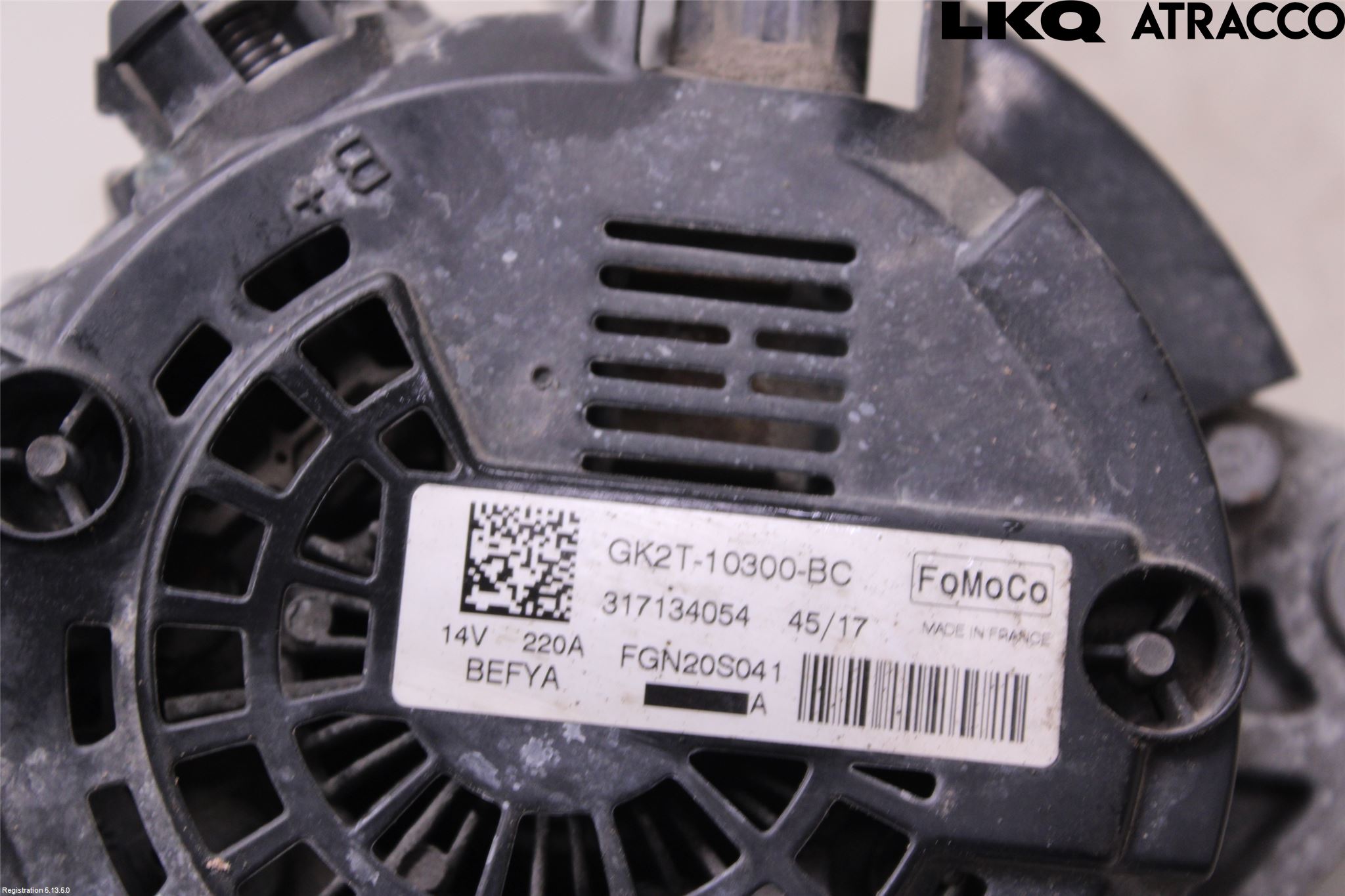 Ford TRANSIT SKÅP/BUSS 14-22 Dynamo
