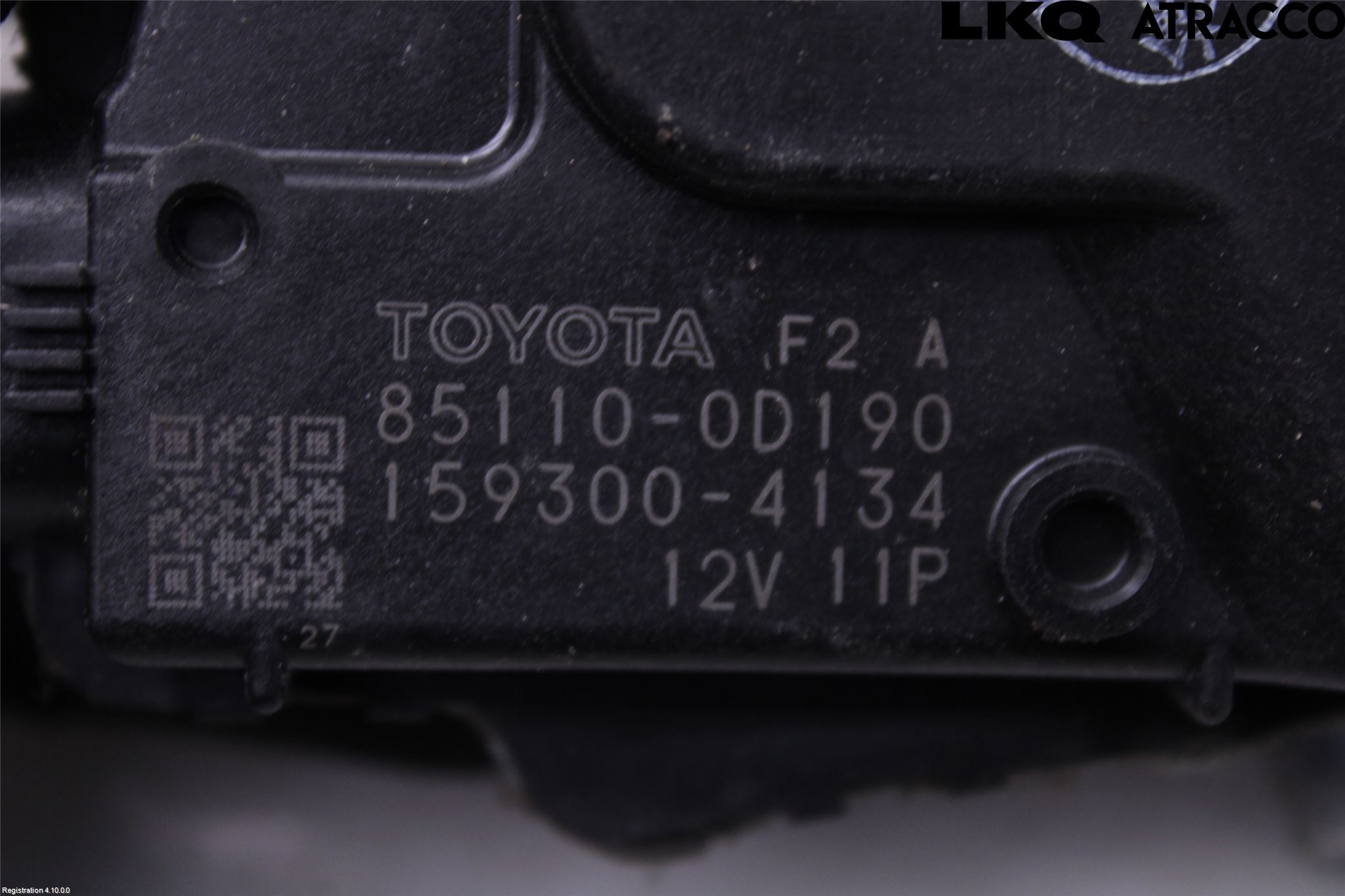 Toyota YARIS XP130 12-14 Viskermotor Frontrute