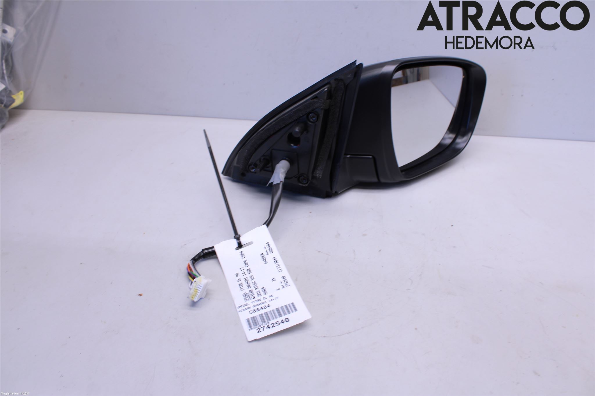 Nissan QASHQAI 14-17 Speil H M-El Justering