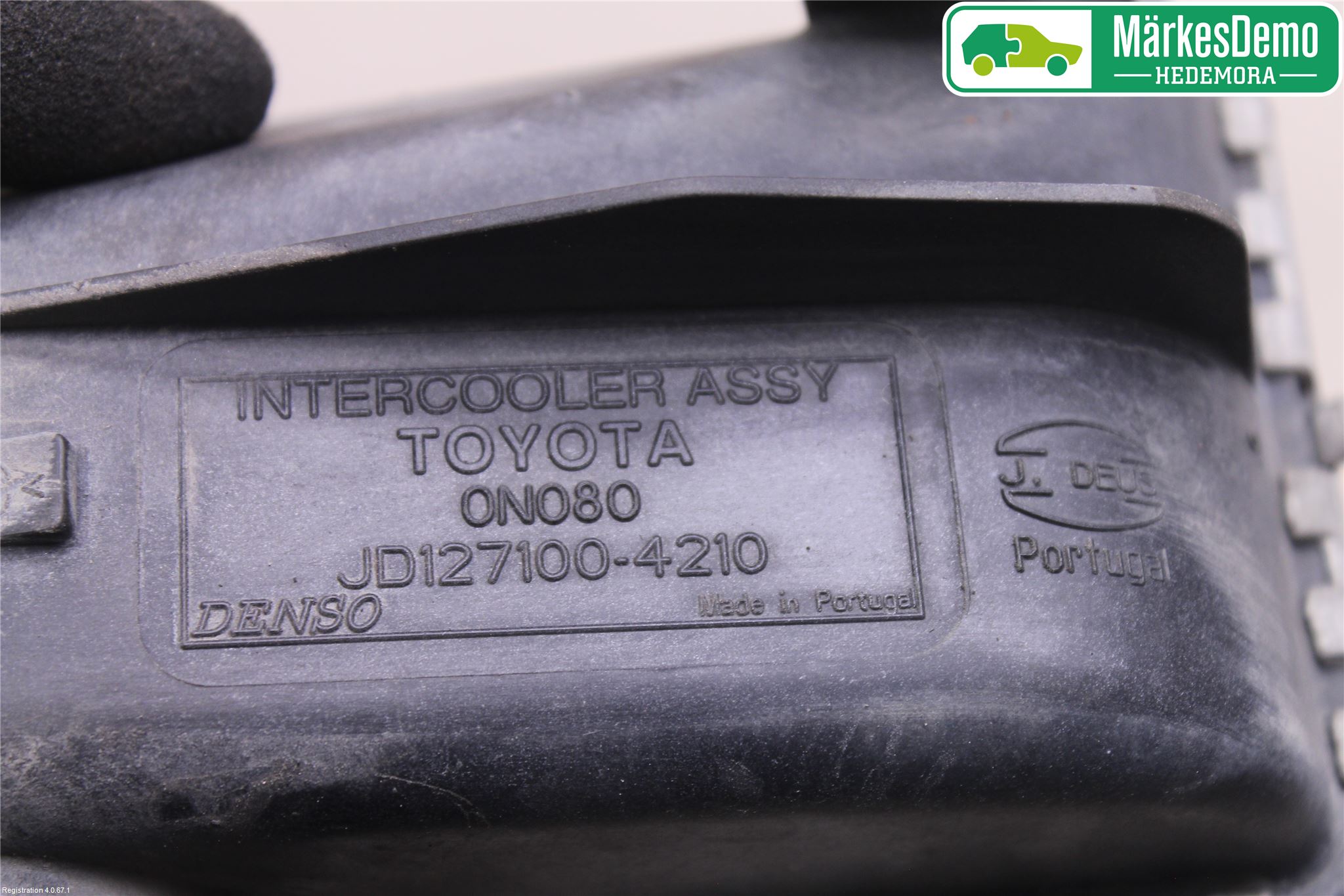 Toyota AURIS 13-19 Intercooler Radiator
