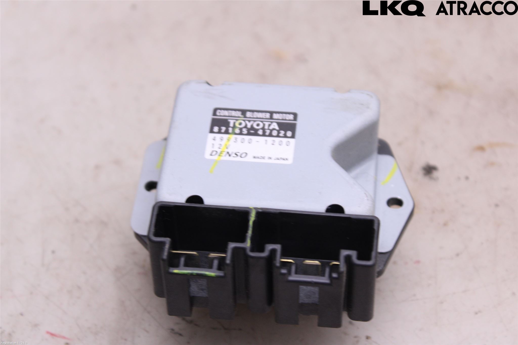 Toyota PRIUS NWH20 04-08 Varmeapparat Viftemotstand