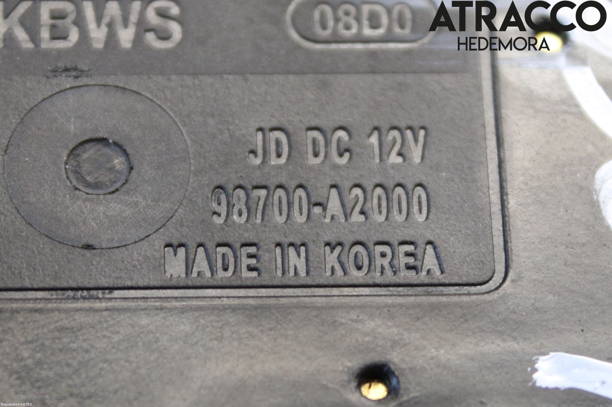 Kia CEED 12-18 Viskermotor Bakluke