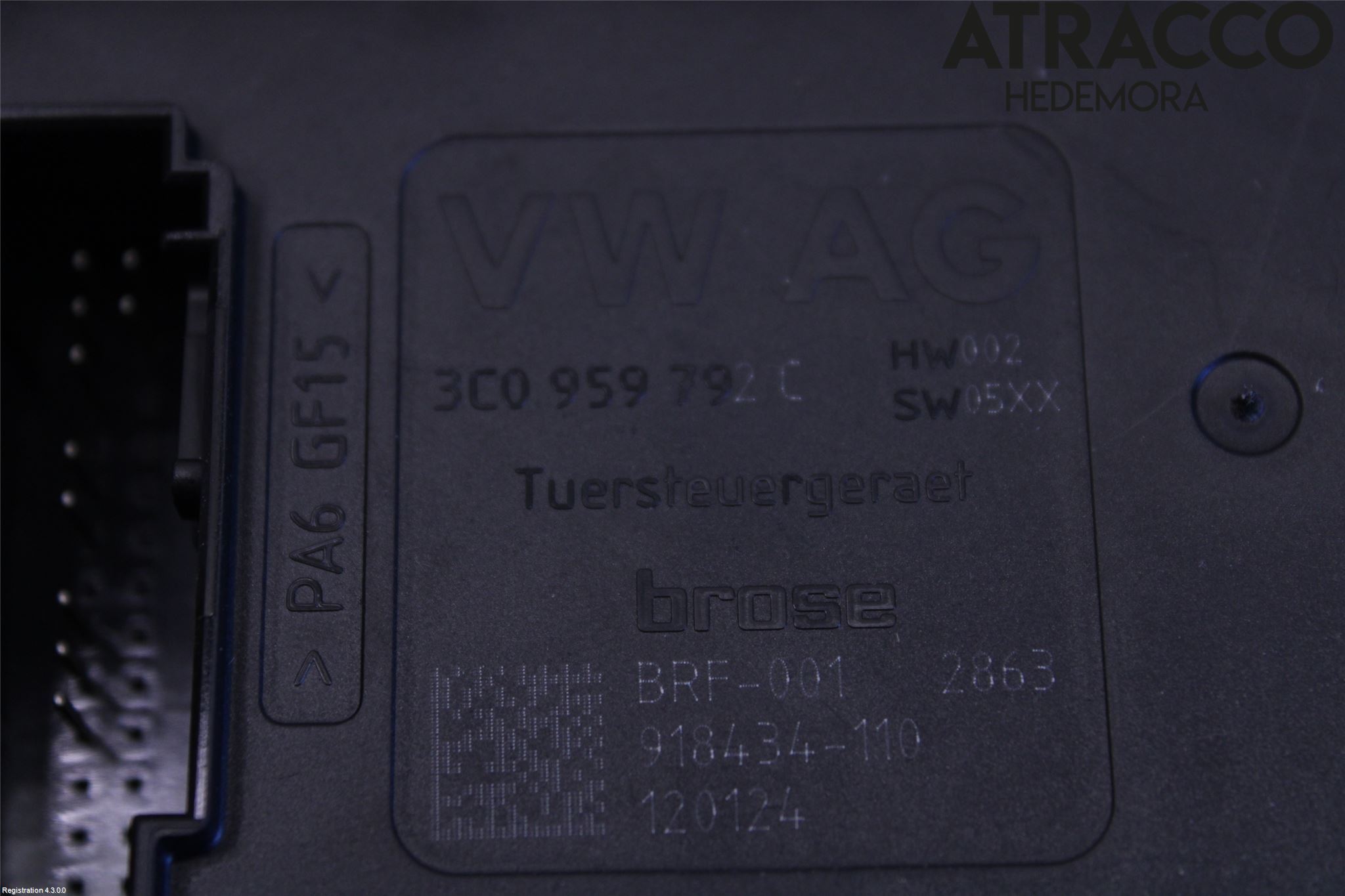 Volkswagen VW PASSAT 11-14 Styreenhet Dør