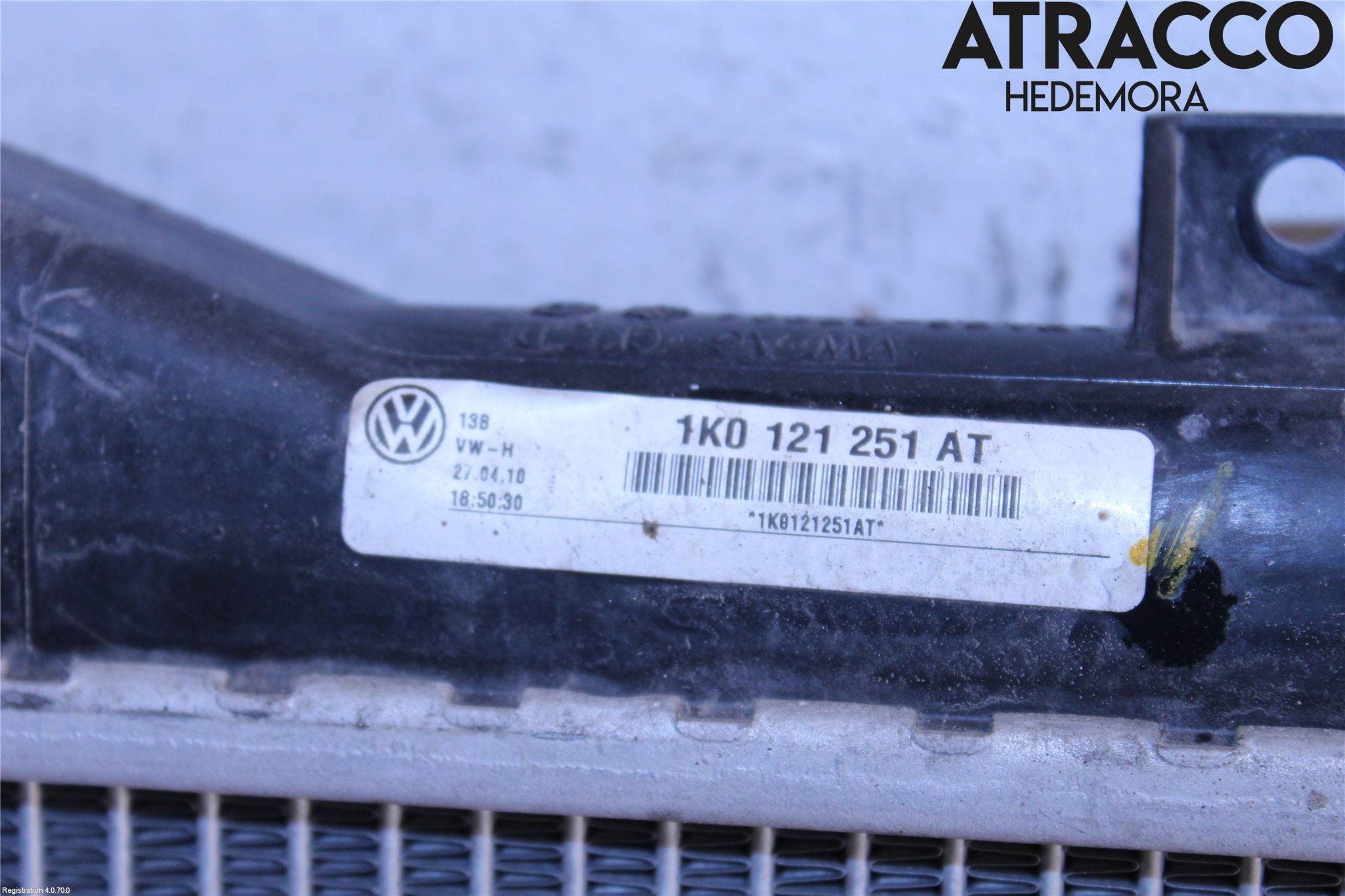 Skoda SUPERB 09-15 Radiator Manuell