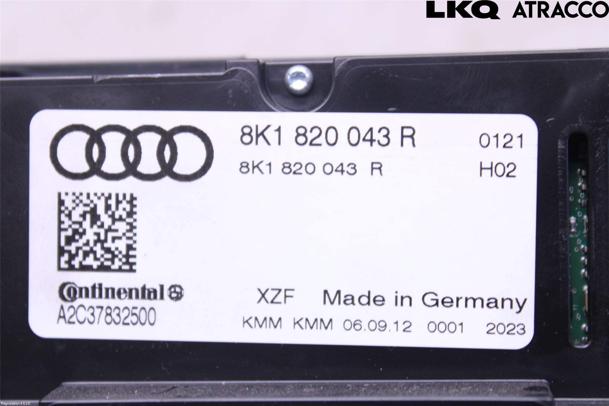 Audi A5 07-16 Varme Ac Betjening-Display
