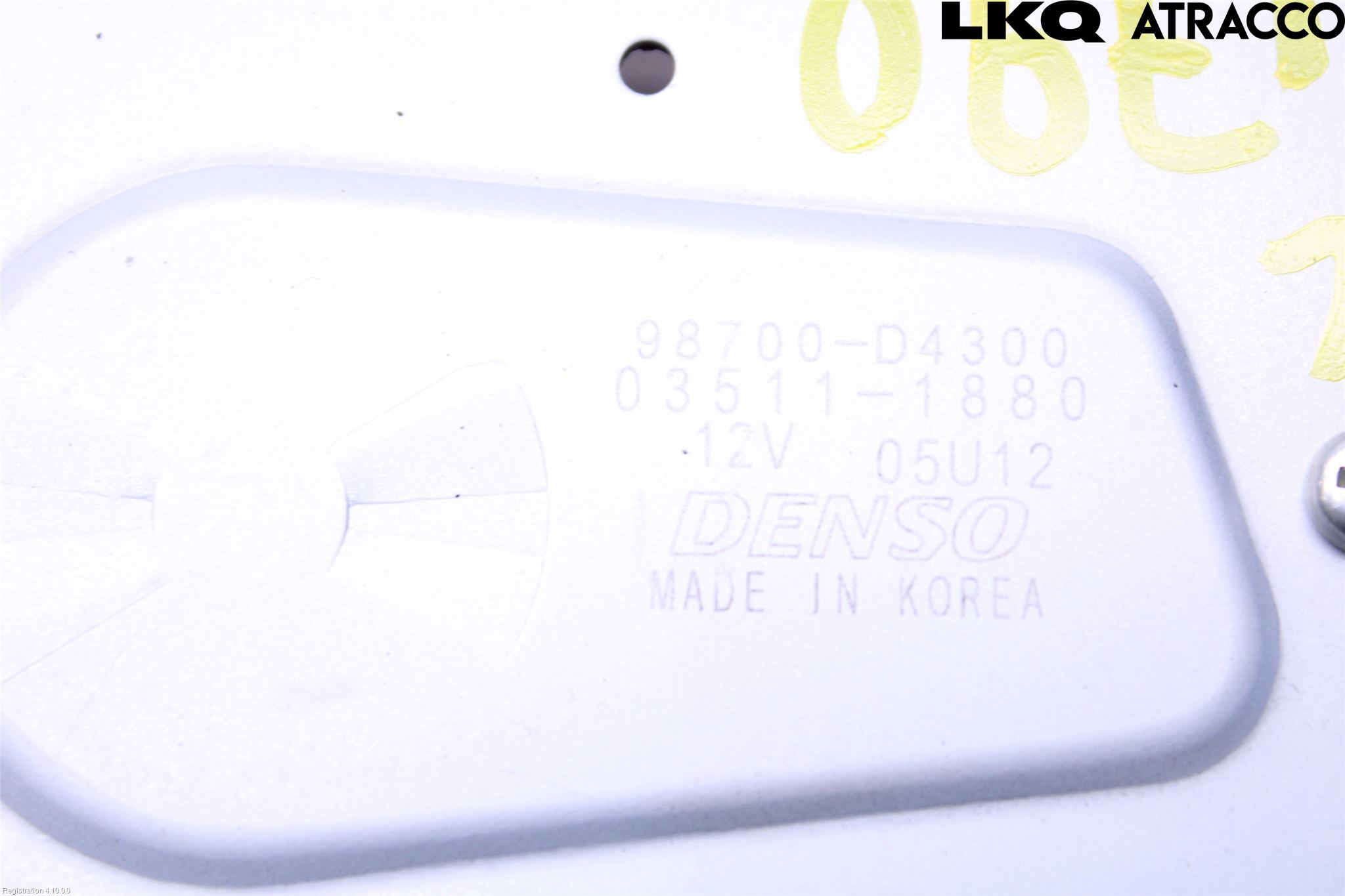 Kia OPTIMA 16-20 Viskermotor Bakluke