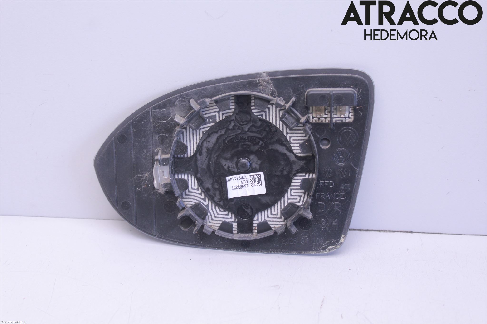 Volkswagen VW PASSAT 15-19 Speil Glass H