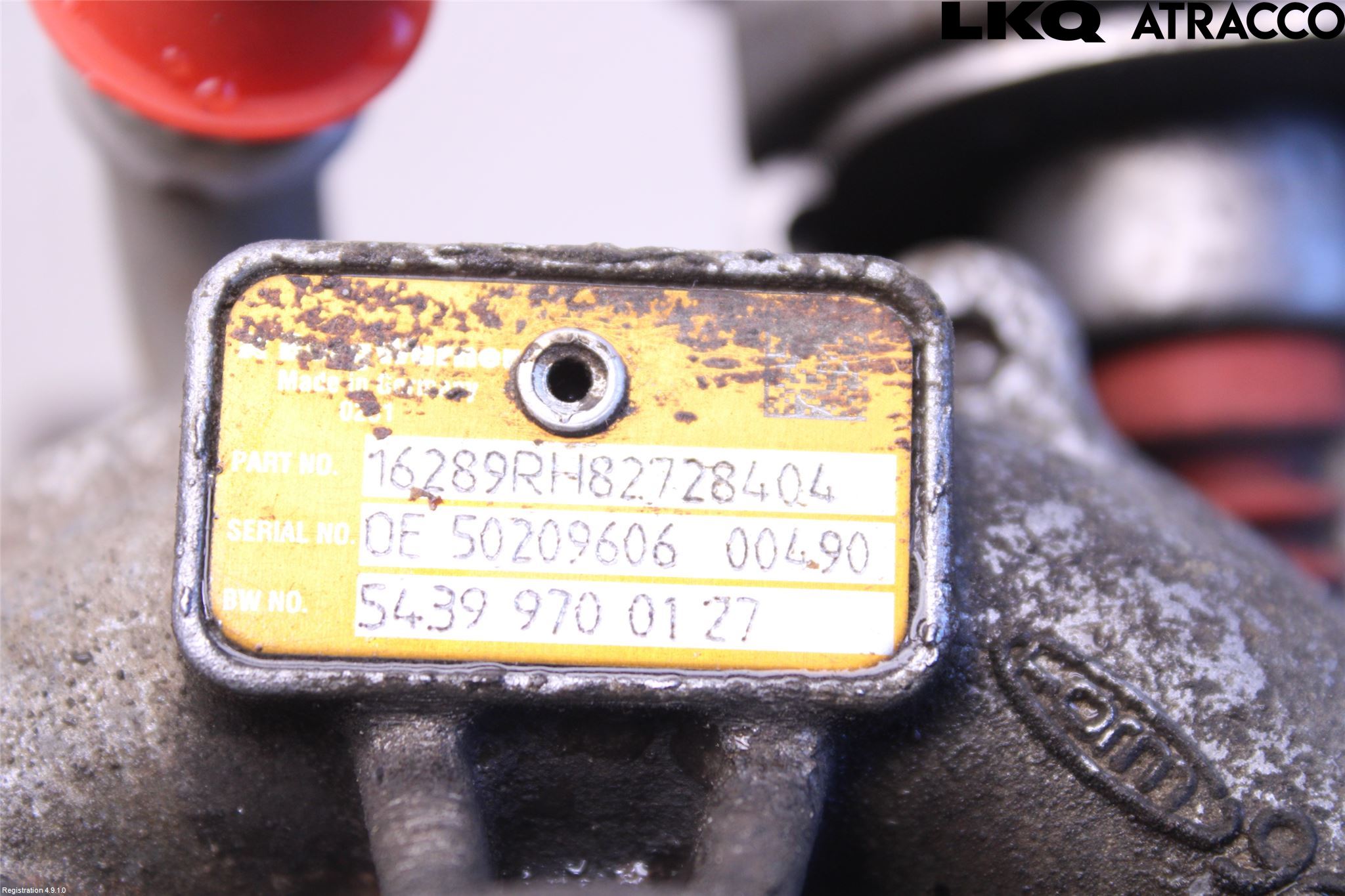 Renault KANGOO II 08-14 Turboaggregat