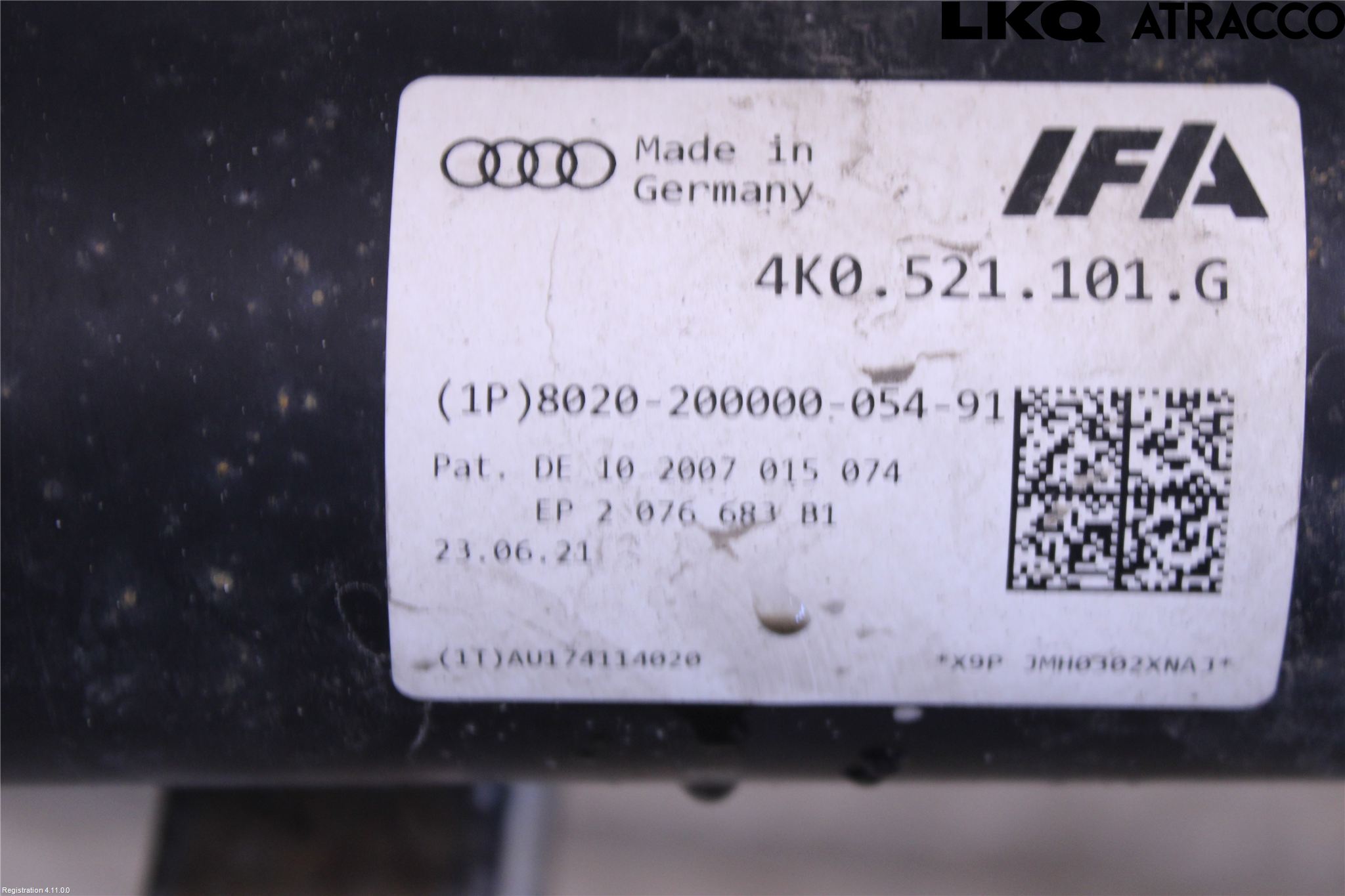 Audi A6 F2/C8 19- Mellomaksel Kompl
