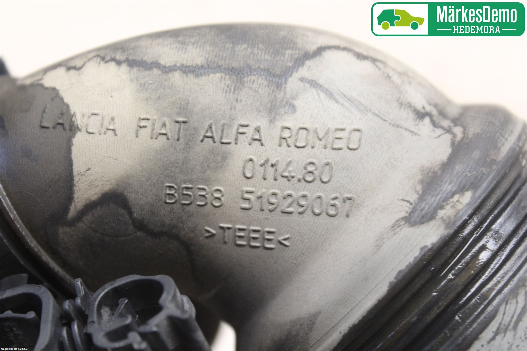 Fiat PANDA 12- Inns Gummibelg - Slange
