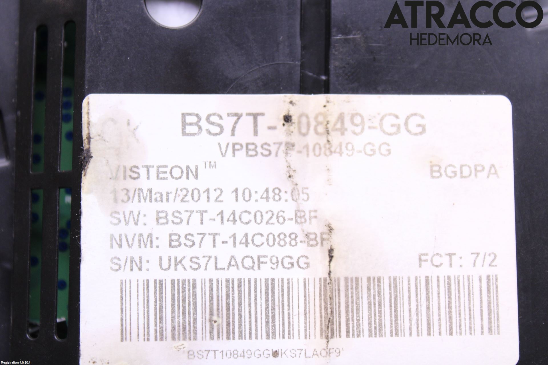 Ford S-MAX 06-15 Instr Kombinert