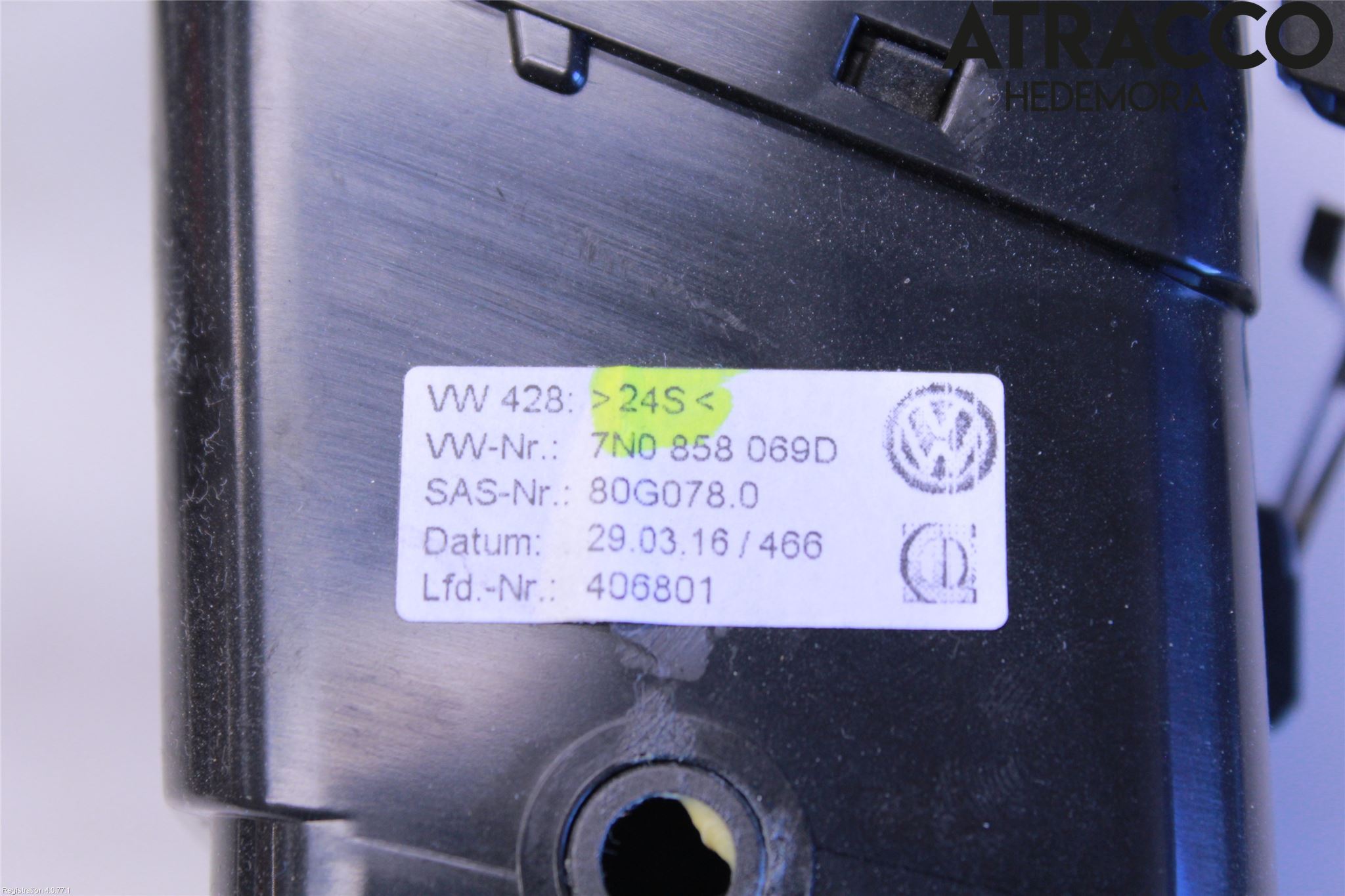 Volkswagen VW SHARAN 11- Dashbord Kanal - Dyse