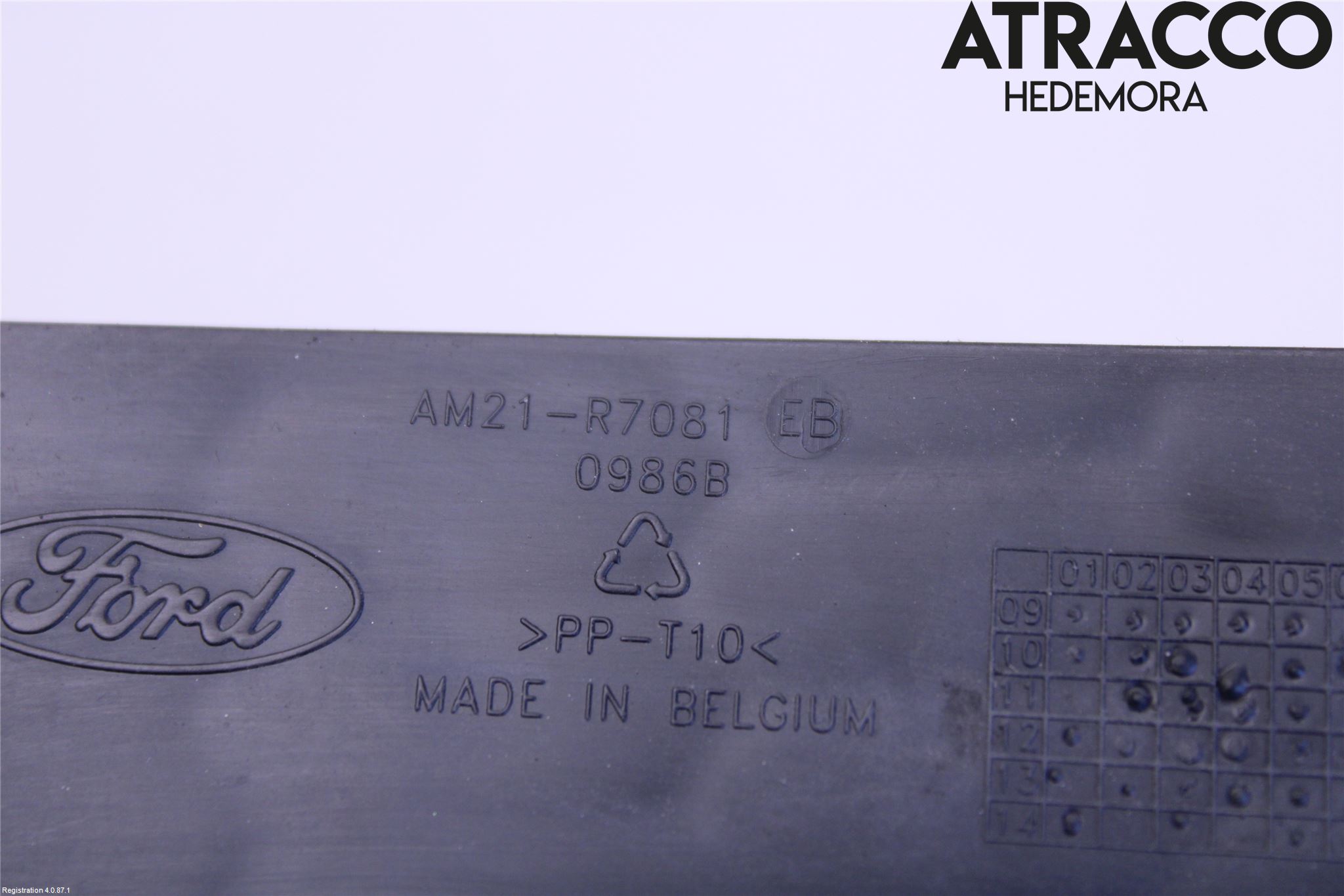 Ford S-MAX 06-15 Støtfanger Foran List