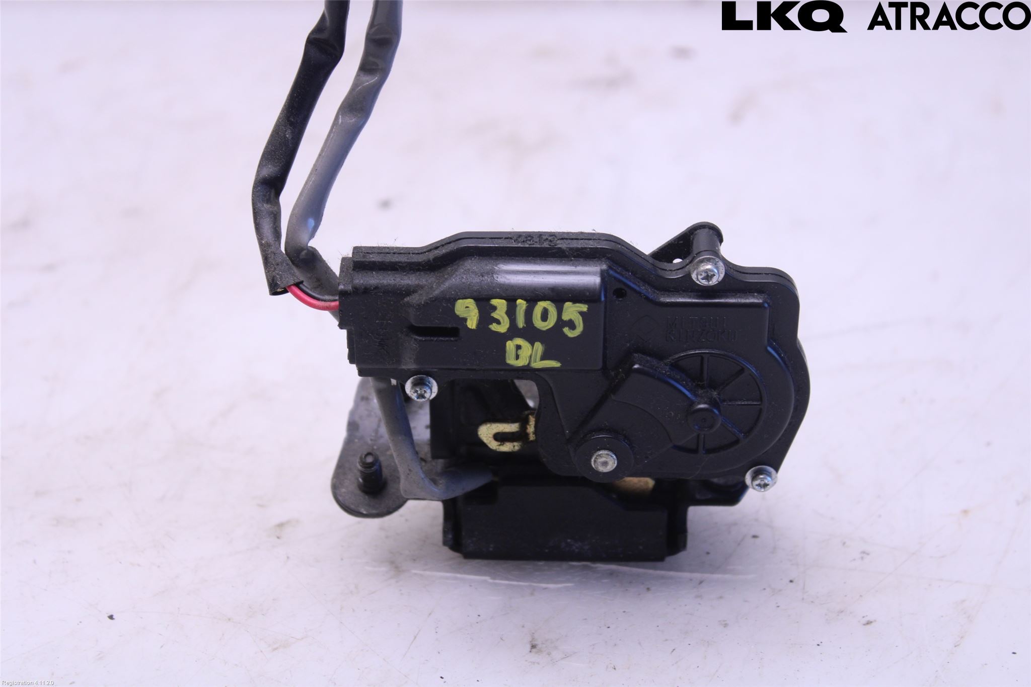 Toyota COROLLA VERSO 04-07 Bakluke-Lokk Låsekasse