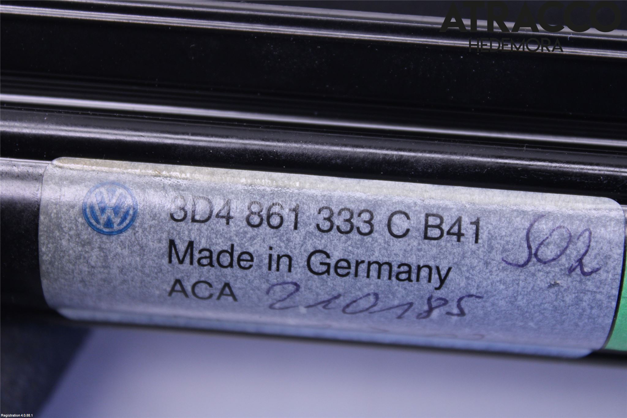 Volkswagen VW PHAETON Innr Innsyn Beskytelse Stv