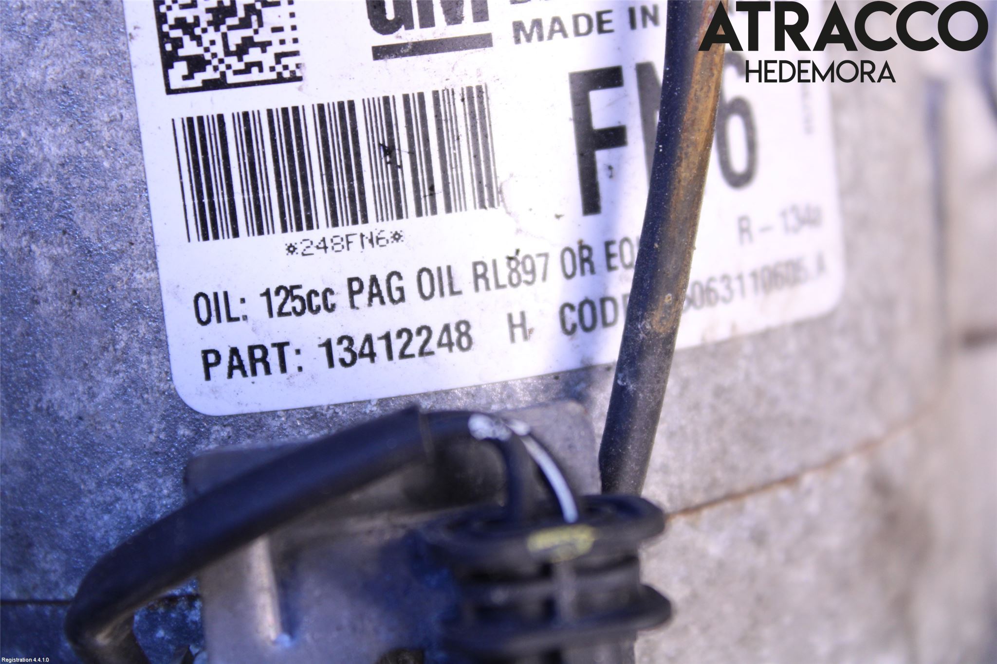 Opel ASTRA J 10-15 Varme Ac Kompressor