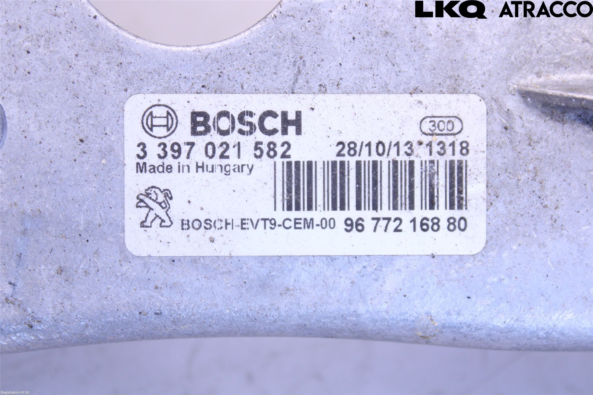 Peugeot 308 14-21 Viskeroverføring Frontrute