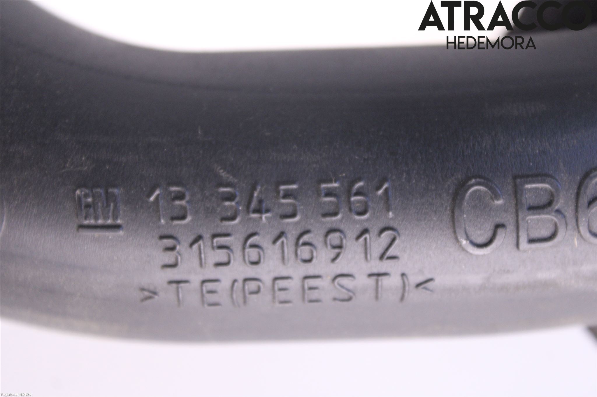 Opel CASCADA 13-19 Intercooler Rør-Slange