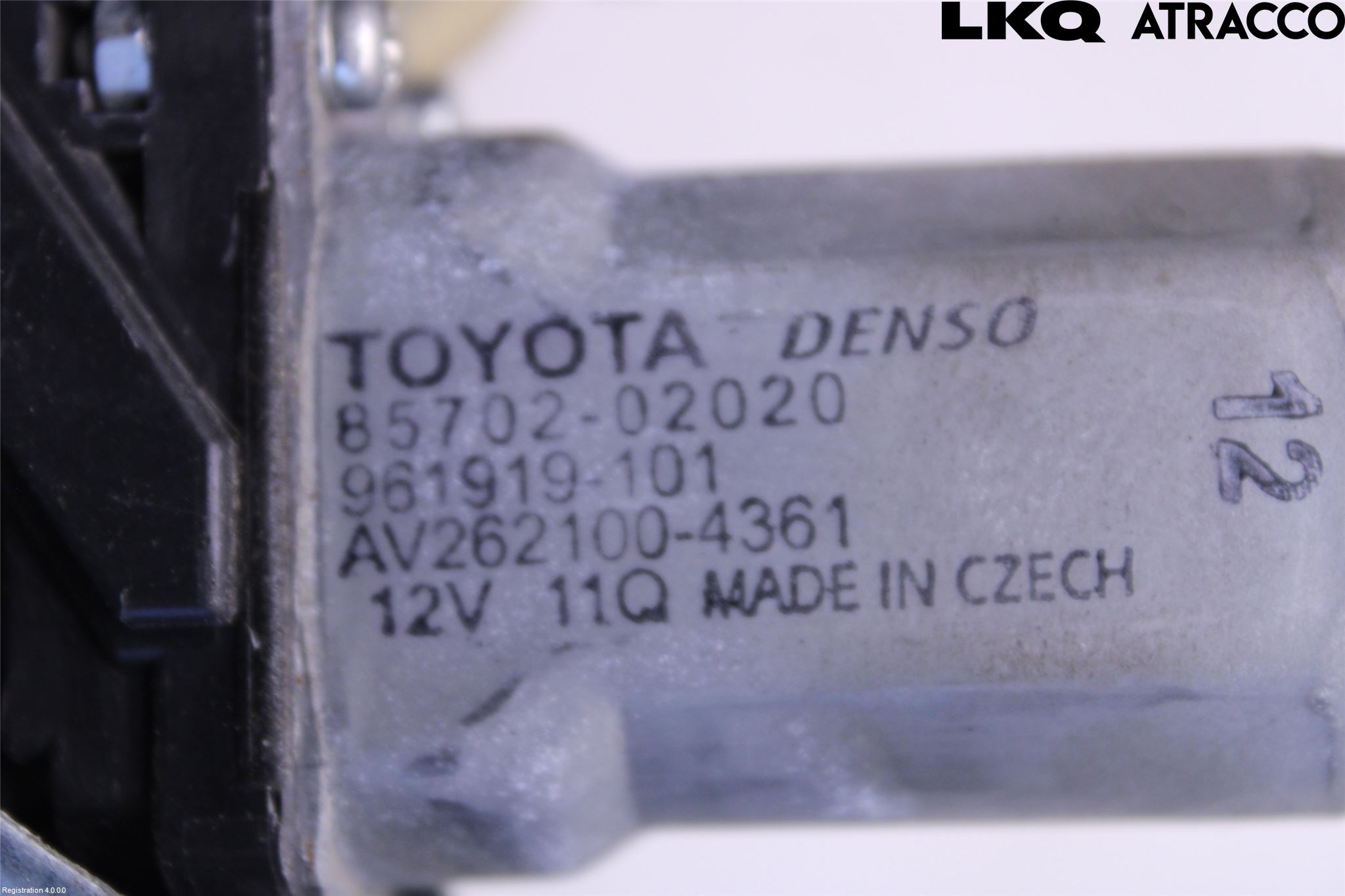 Toyota AURIS 13-19 Vindusheis El Komp