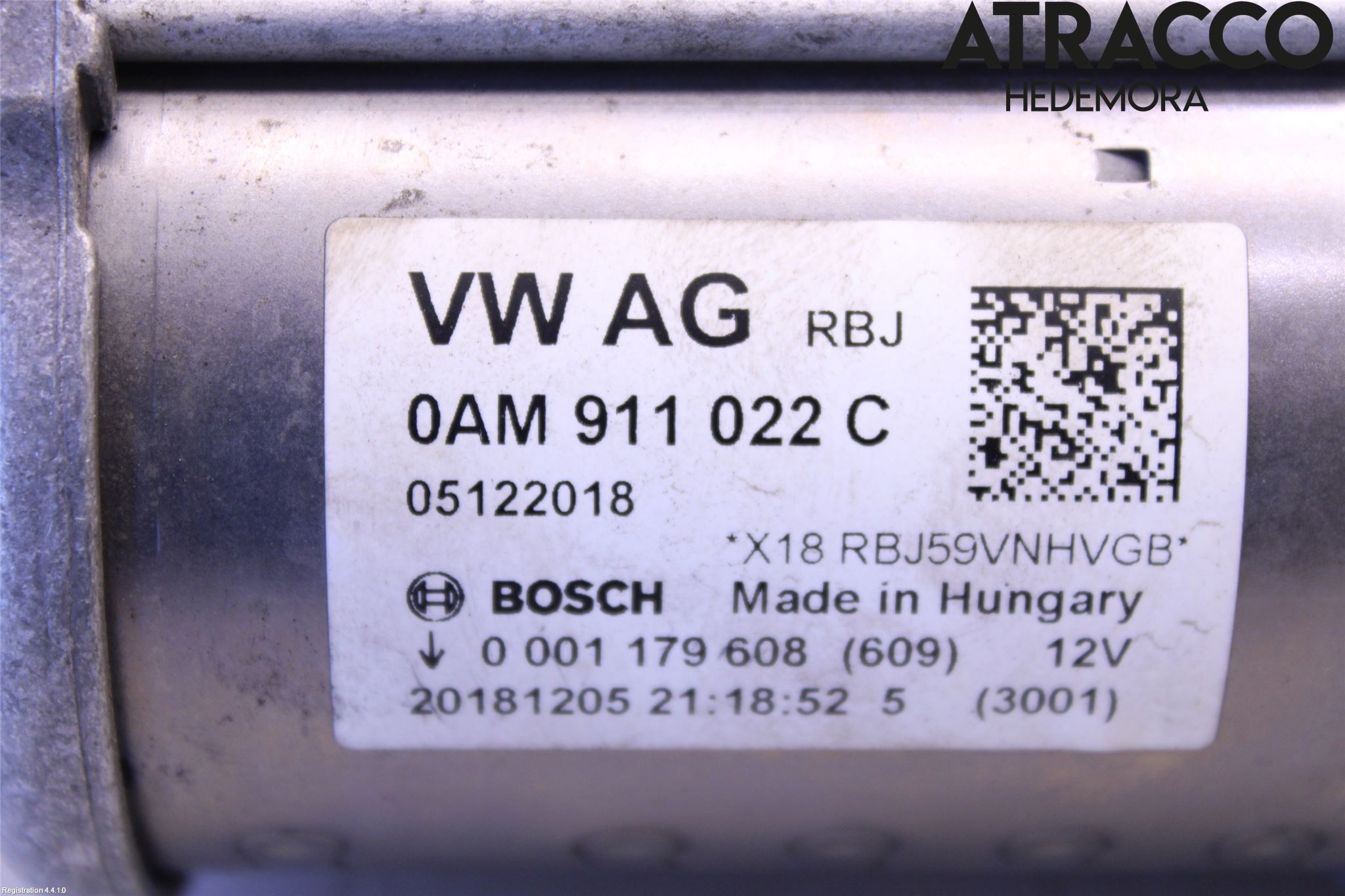 Audi Q2/SQ2 17- Startmotor