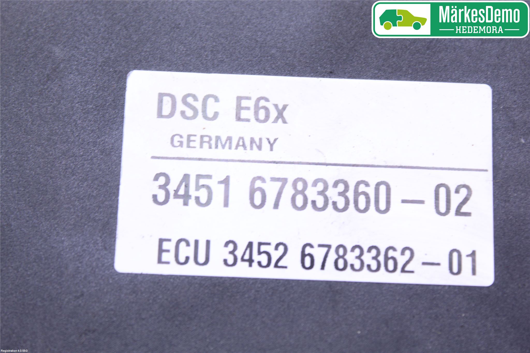 BMW 5 E60/61 Sed/Tou 02-10 Abs Hydraulikkaggregat