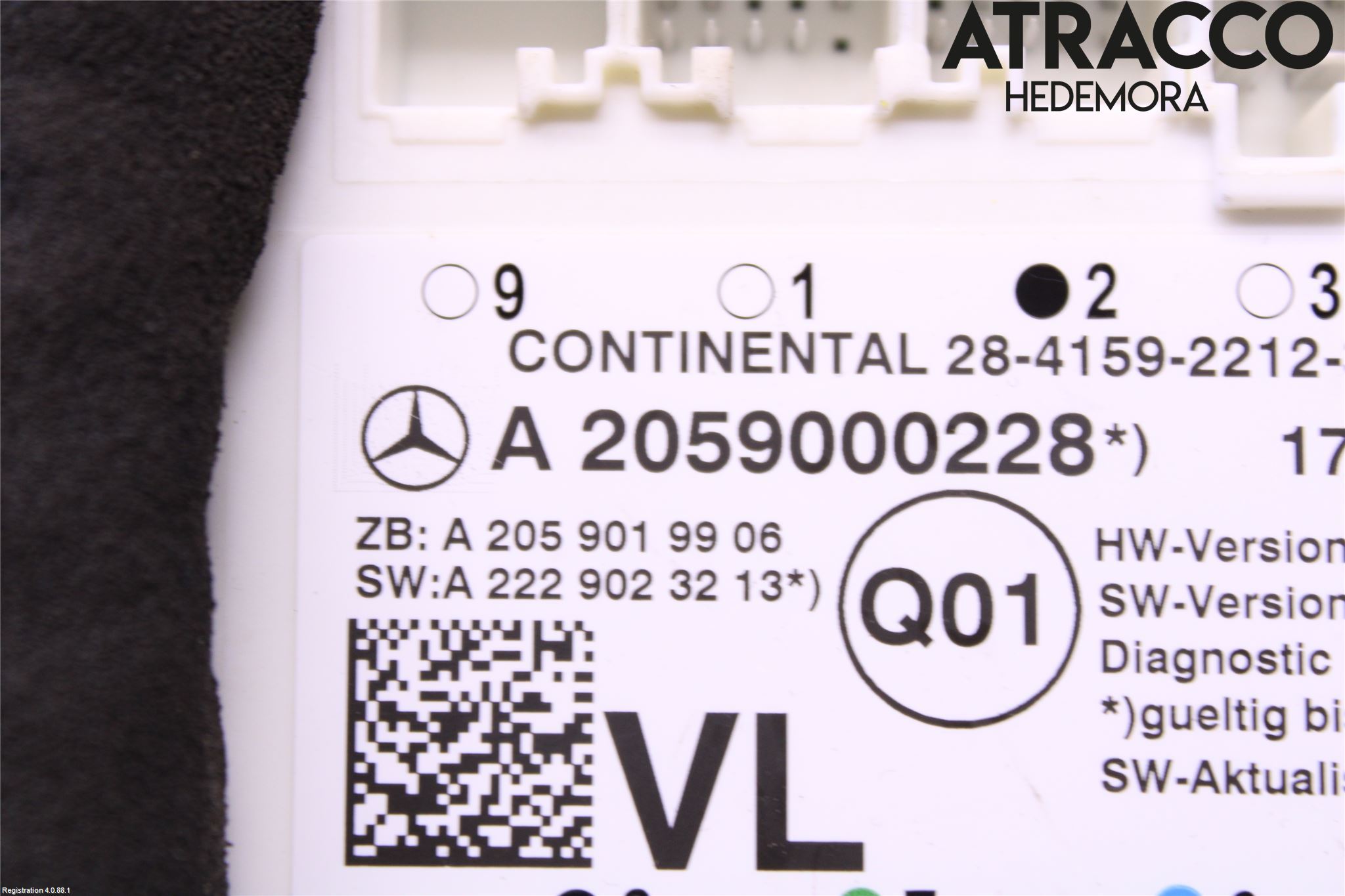 Mercedes-Benz MB C-KLASS (W205) 14-21 Styreenhet Dør