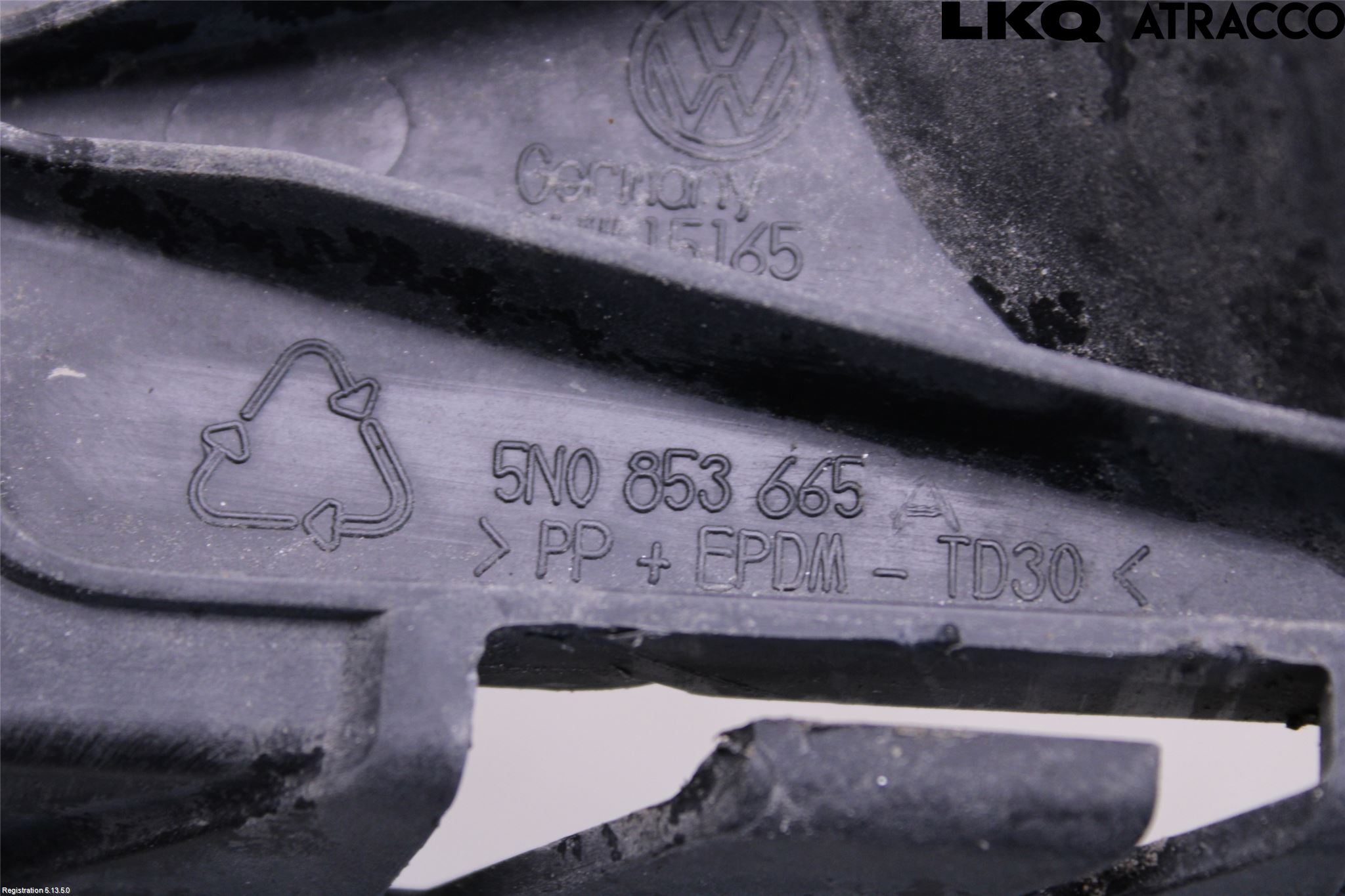 Volkswagen VW TIGUAN 07-16 Frontlykt Kurve-Tåkelys Ramme