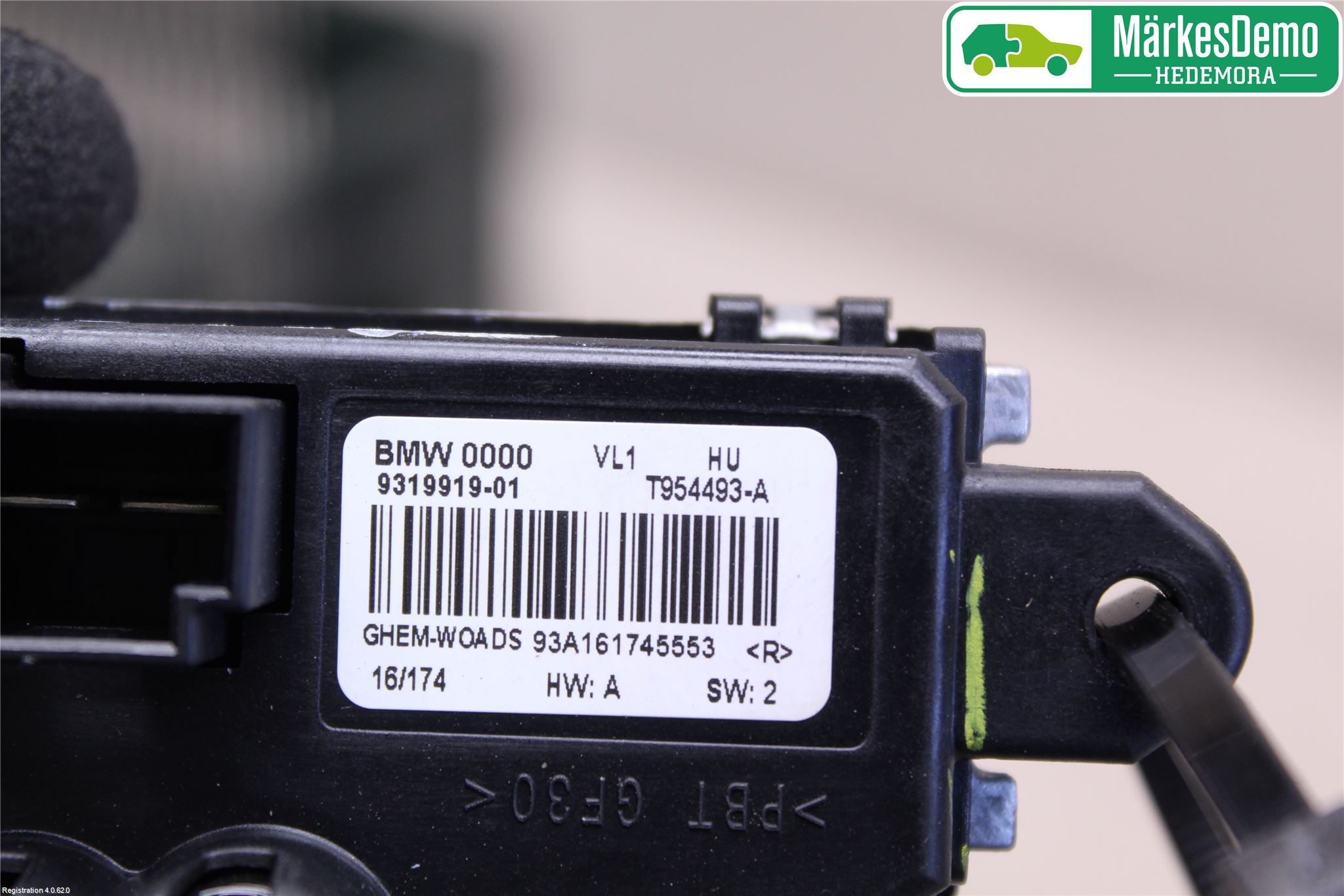 BMW 3 F30/F31/F80 12-19 Varmeapparat Viftemotstand