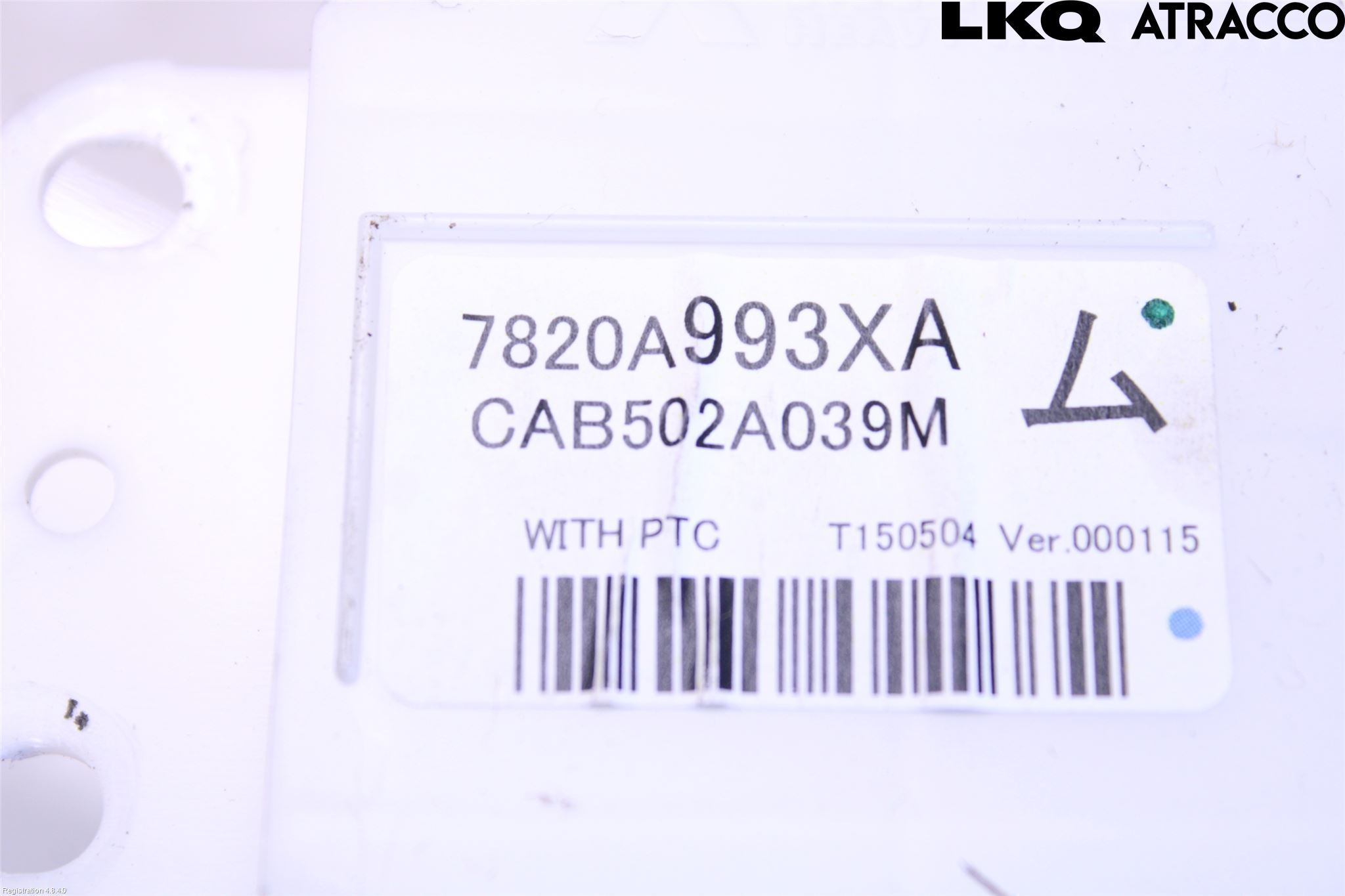 Mitsubishi OUTLANDER 13-21 Varme Ac Betjening-Display