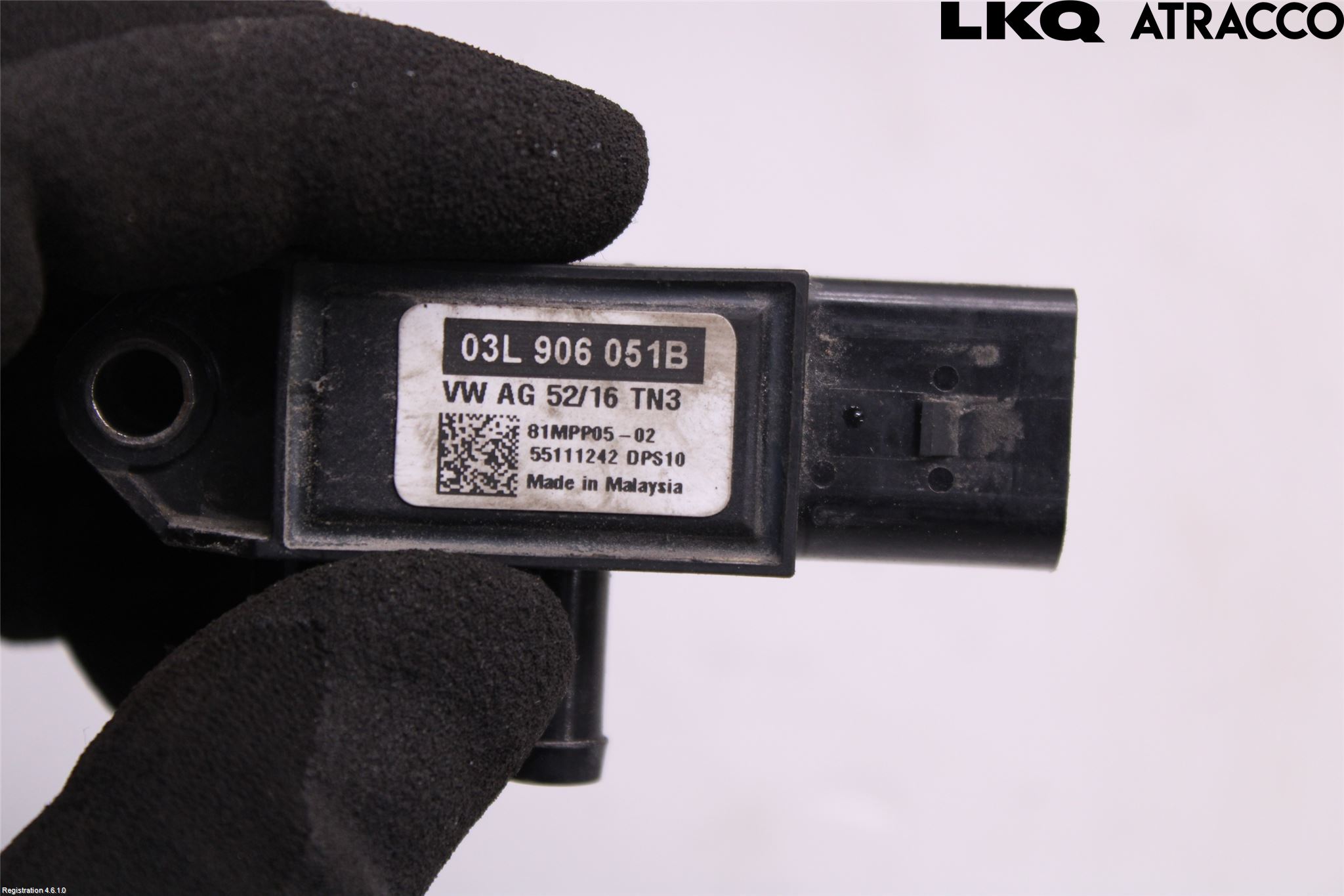 Volkswagen VW CADDY 16-20 Sensor Temp-Trykk Avgass