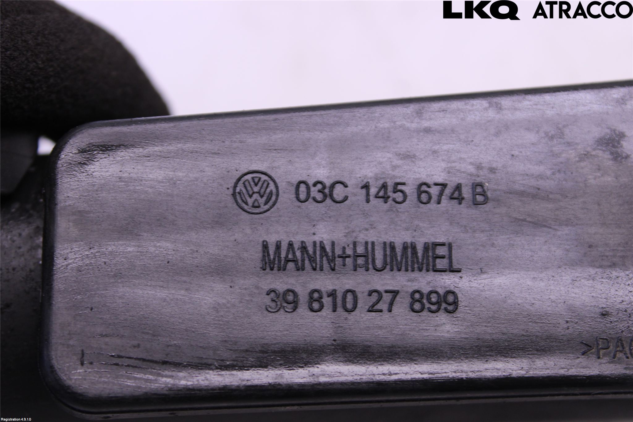 Volkswagen VW PASSAT 11-14 Intercooler Rør-Slange