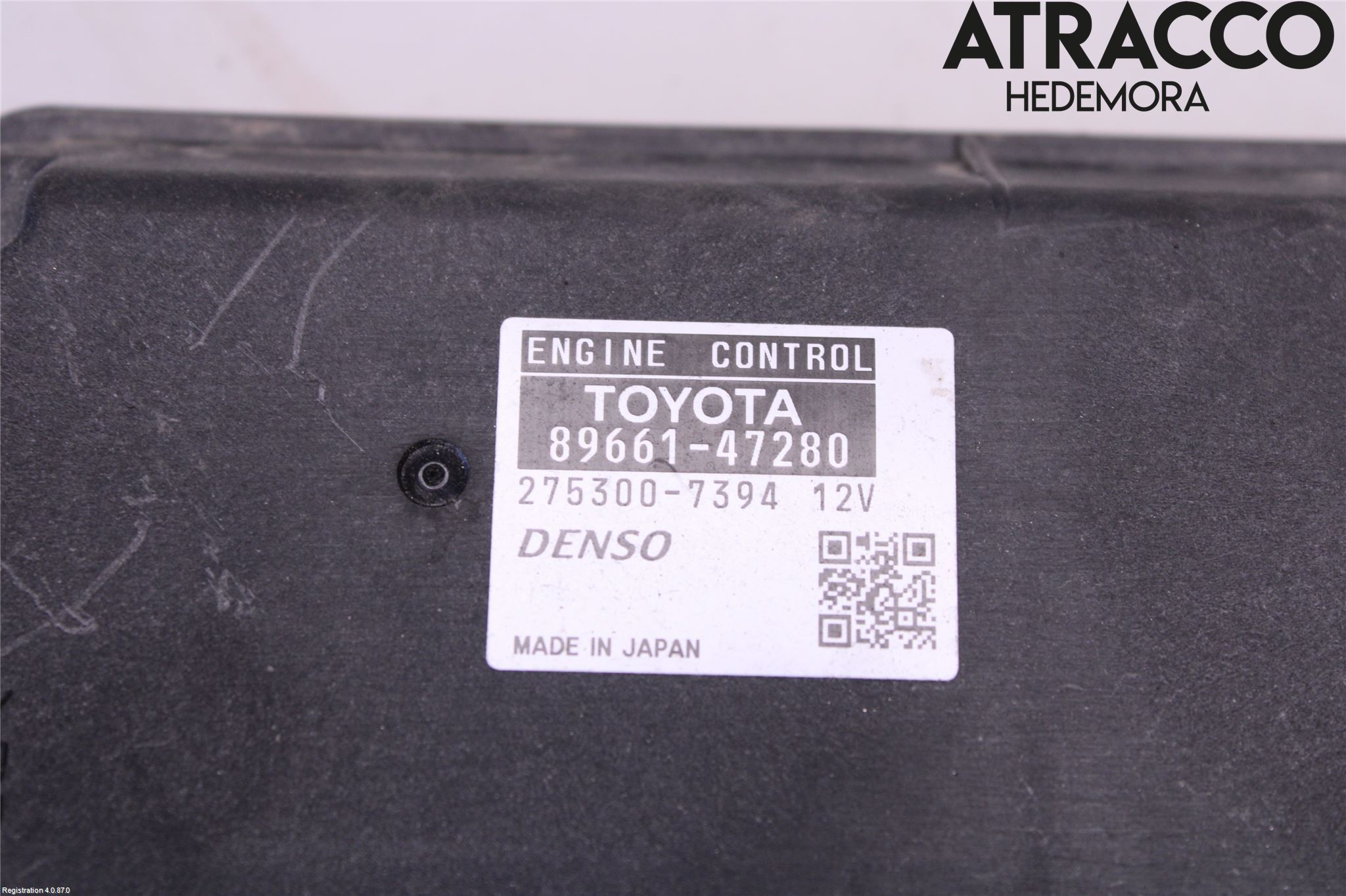 Toyota PRIUS ZVW30 09-20 Styreenhet Innsprøytning