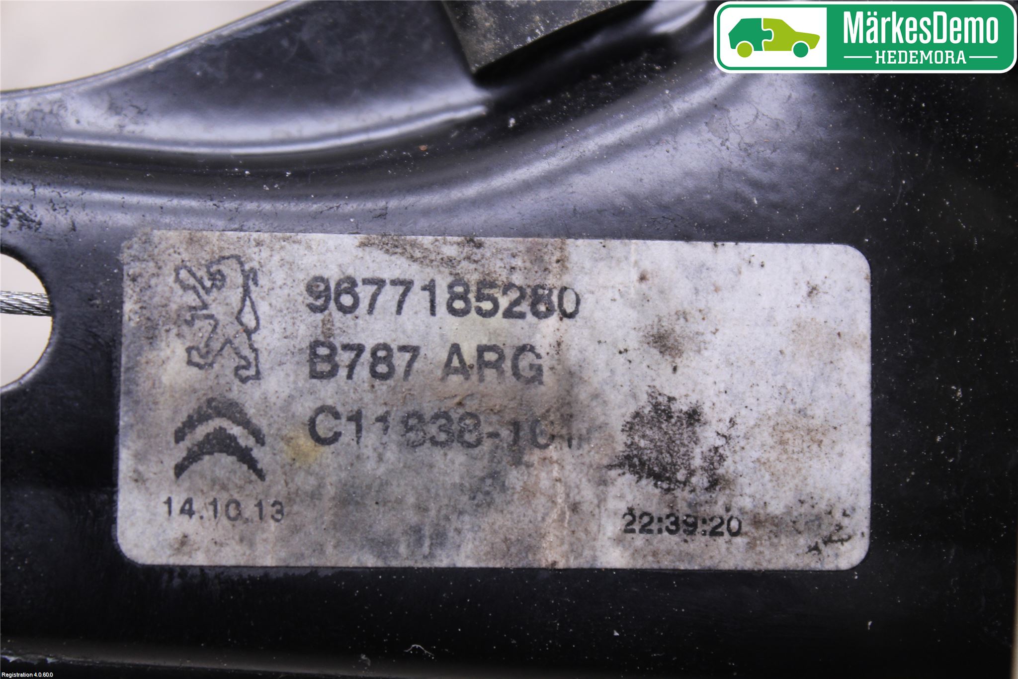 Citroen C4 GRAND PICASSO 14-18 Vindusheis El Komp