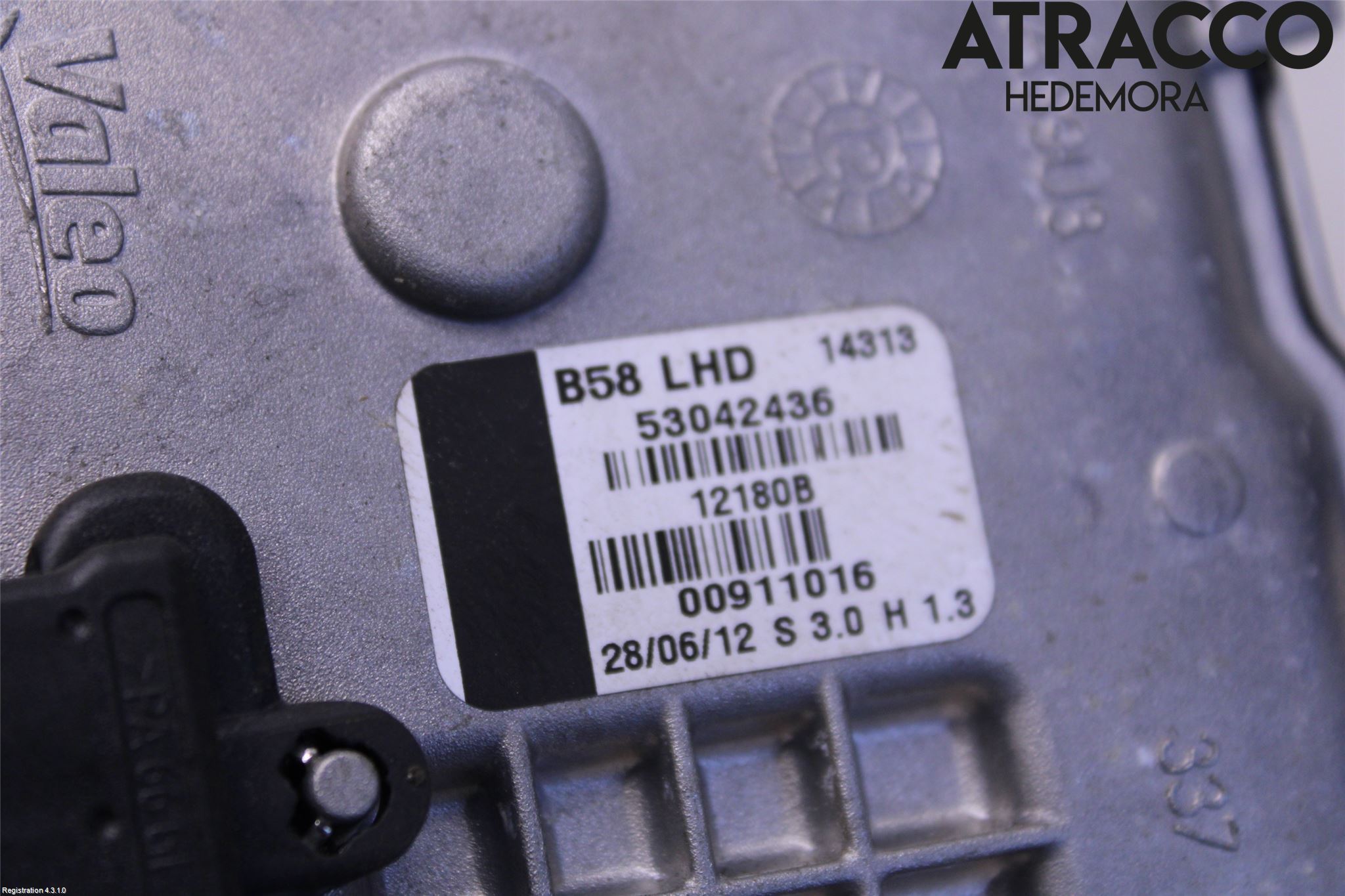 Citroen C4 GRAND PICASSO 07-13 Viskermotor Frontrute