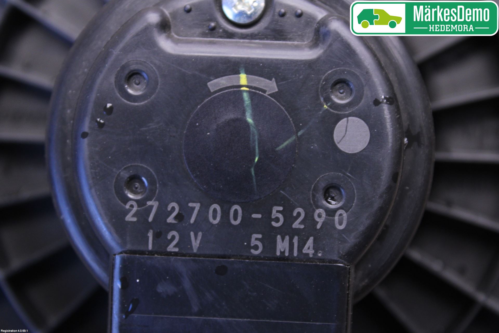 Subaru OUTBACK 10-15 Varme Ac Varmeapparatvifte